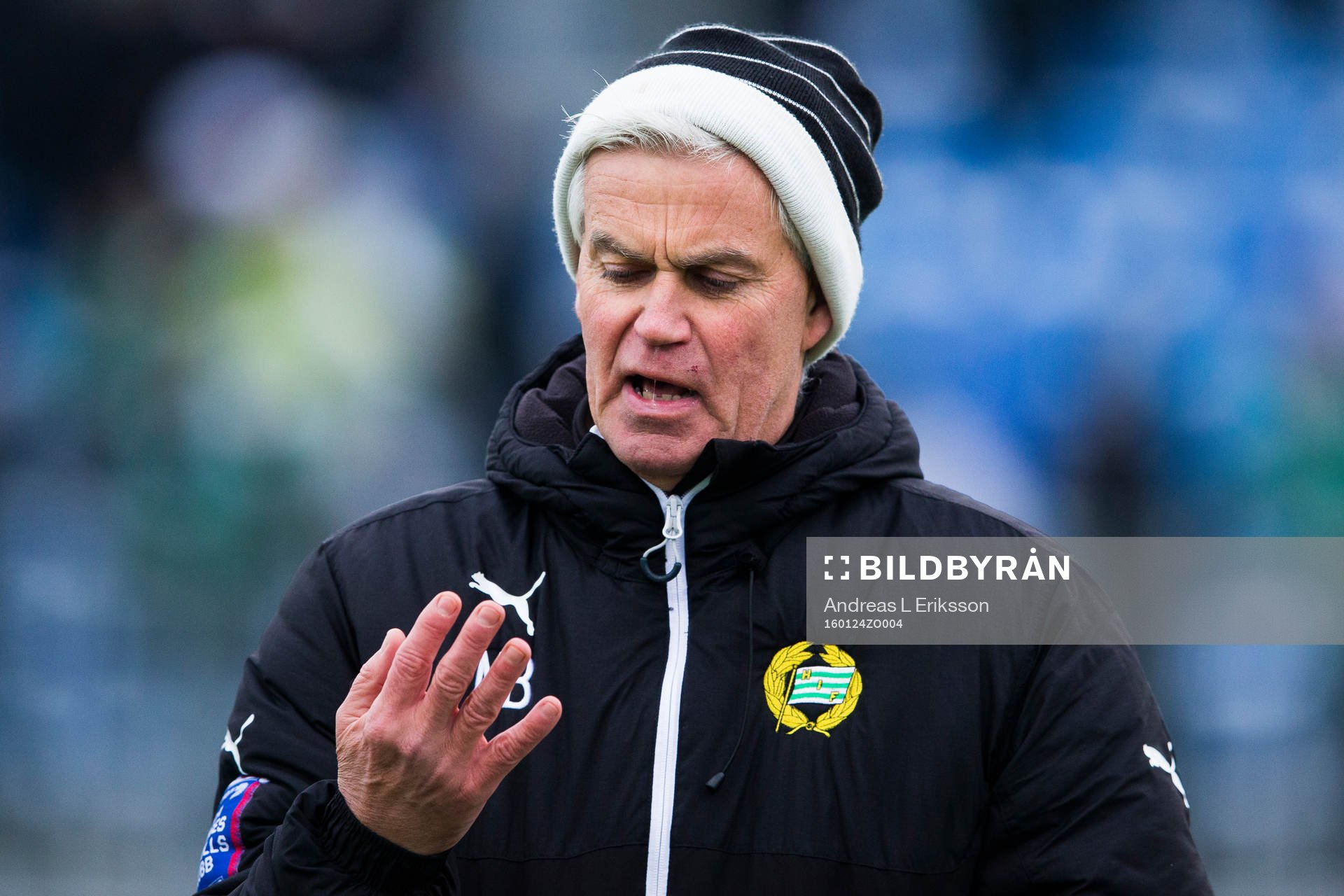 Hammarbys tränare Nanne Bergstrand
