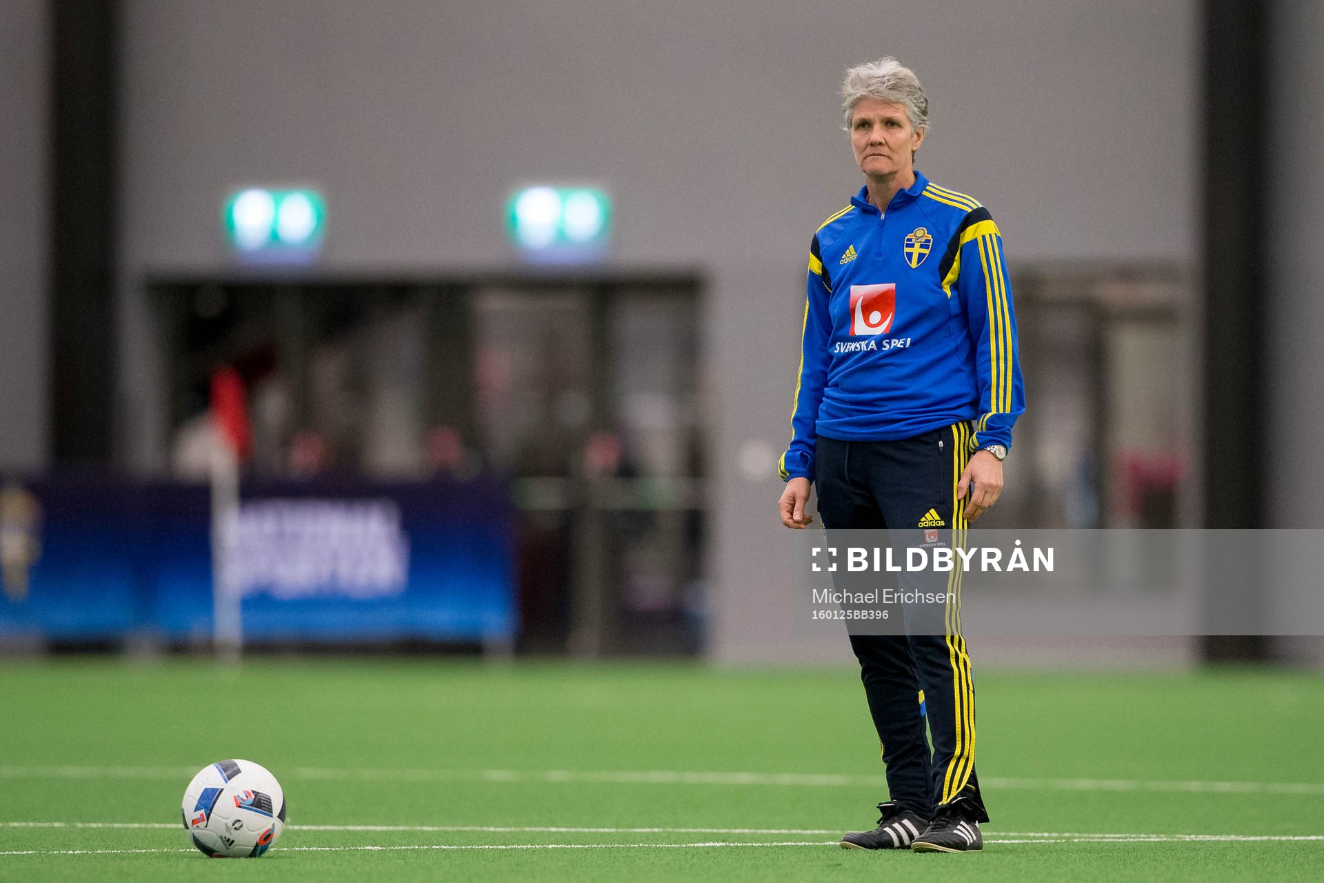 Sveriges förbundskapten Pia Sundhage