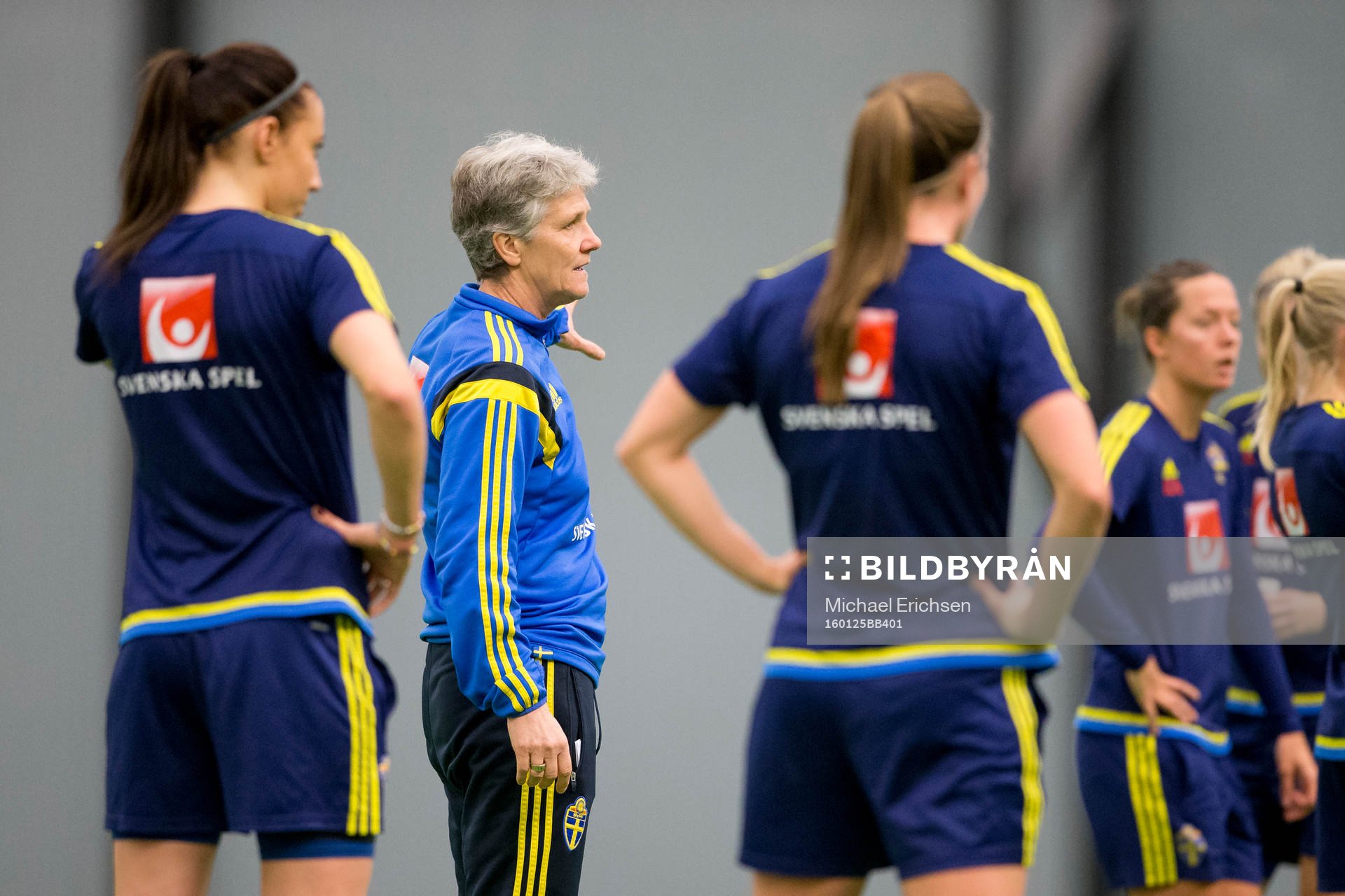 Sveriges förbundskapten Pia Sundhage
