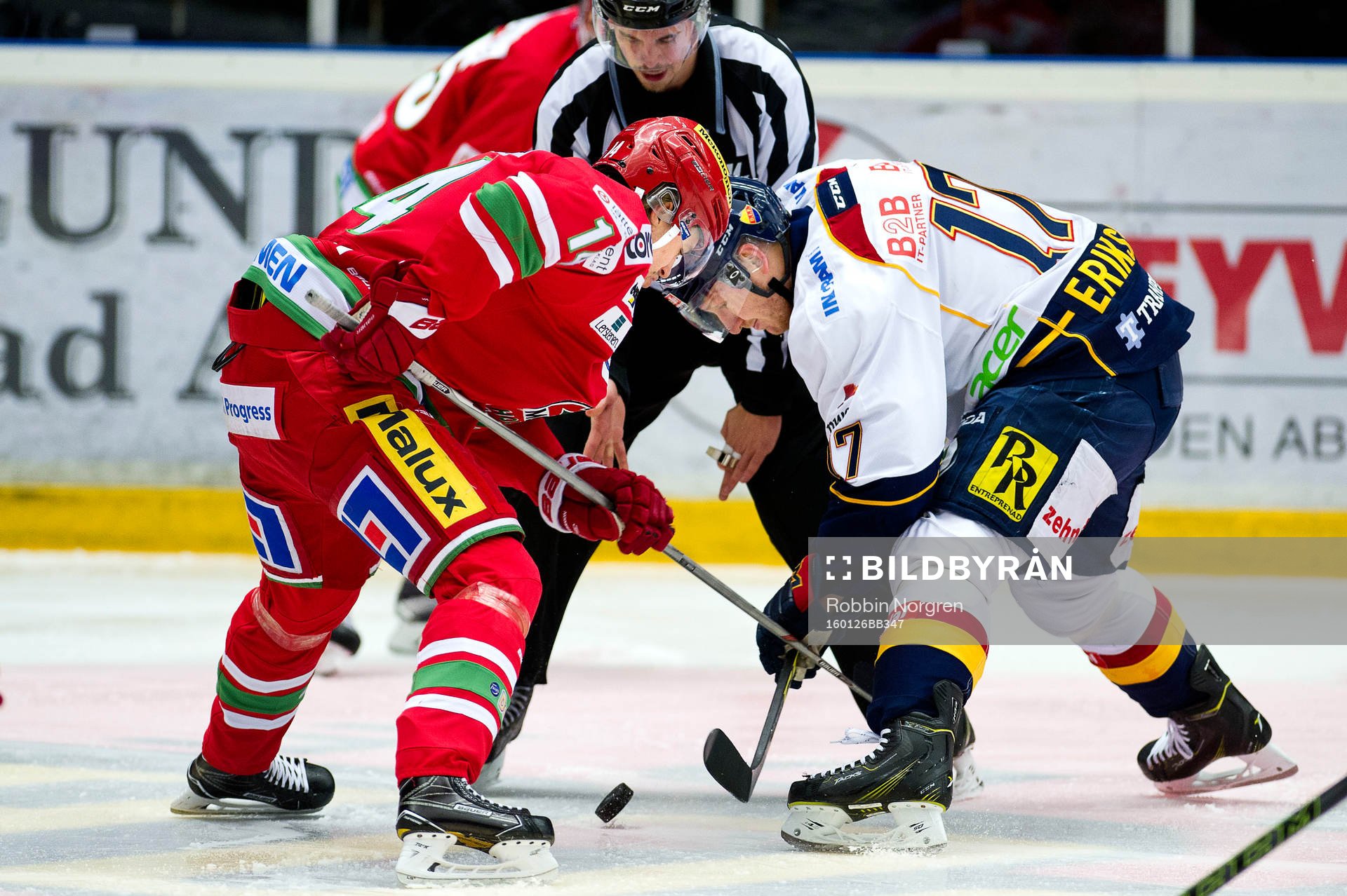 Modos Emil Pettersson och Djurgårdens Henrik Eriksson