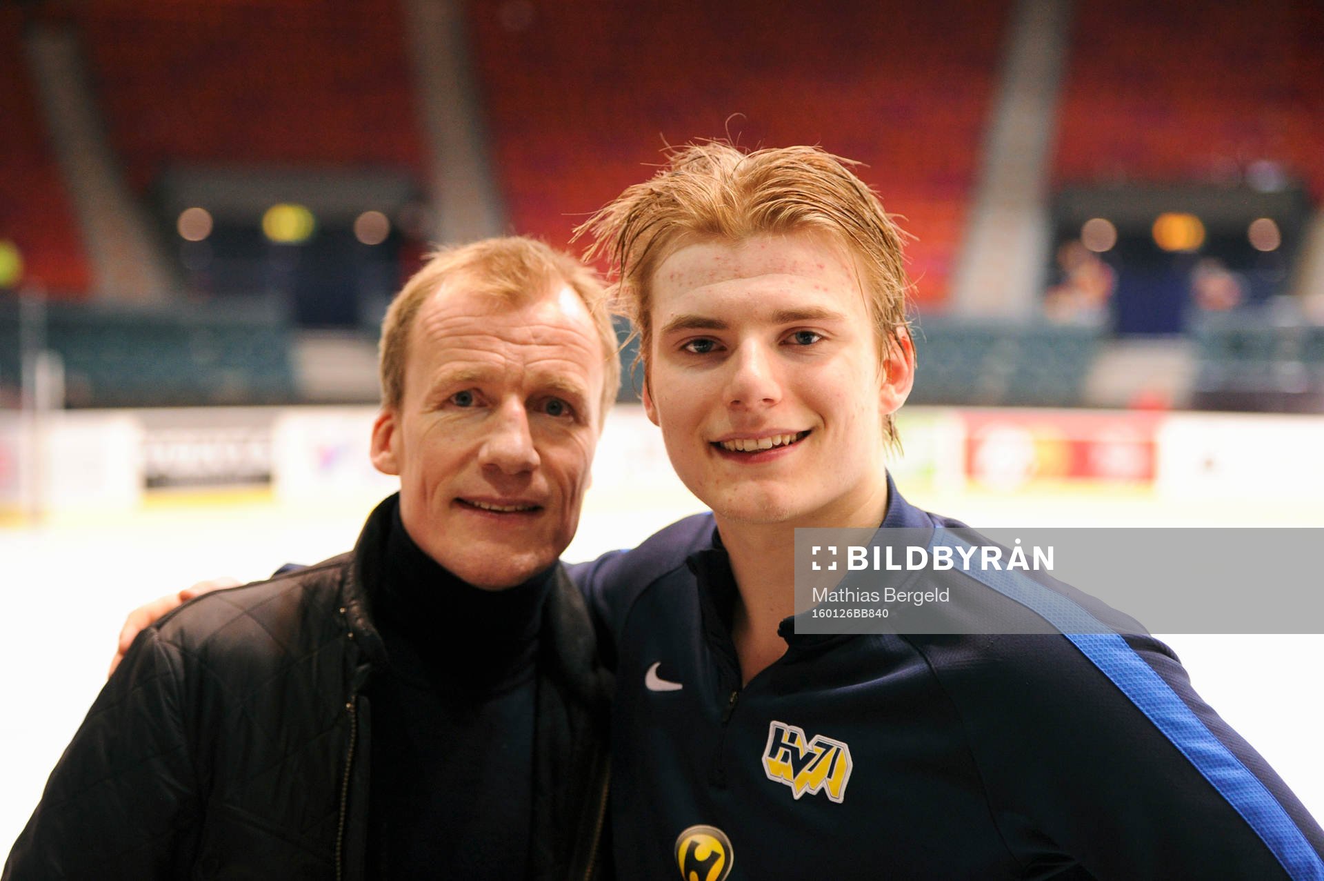 Niklas Andersson och sonen Lias Andersson