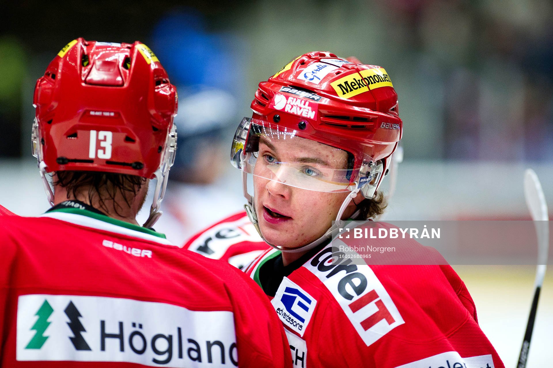 Modos Victor Olofsson jublar