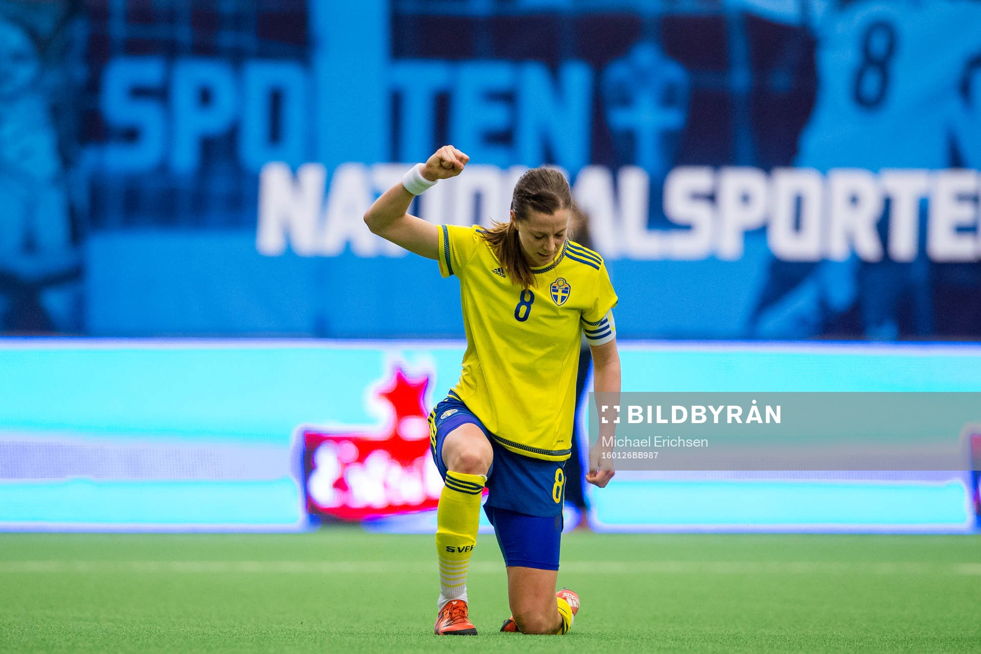 Sveriges Lotta Schelin jublar