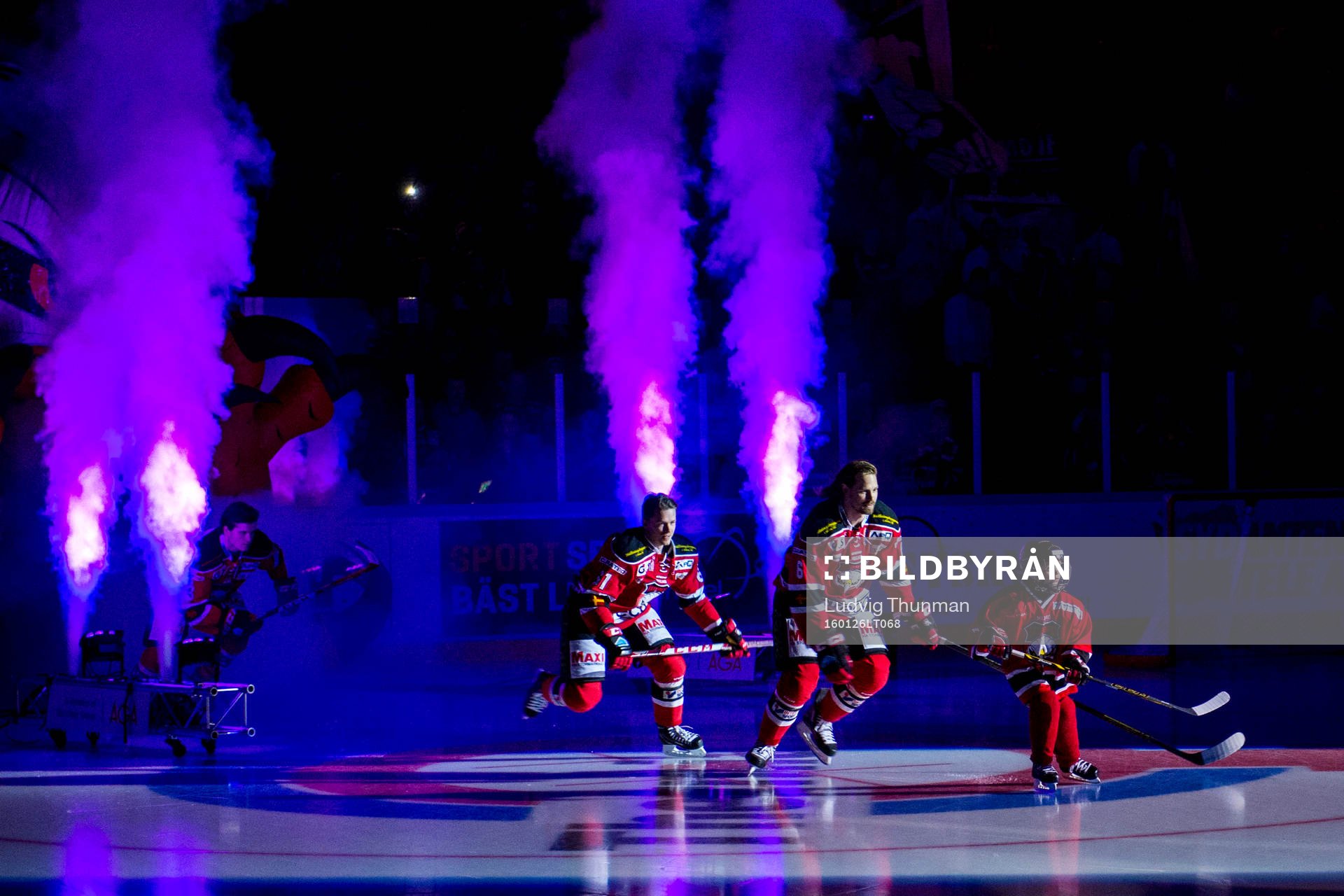 Malmö Redhawks spelare gör entré