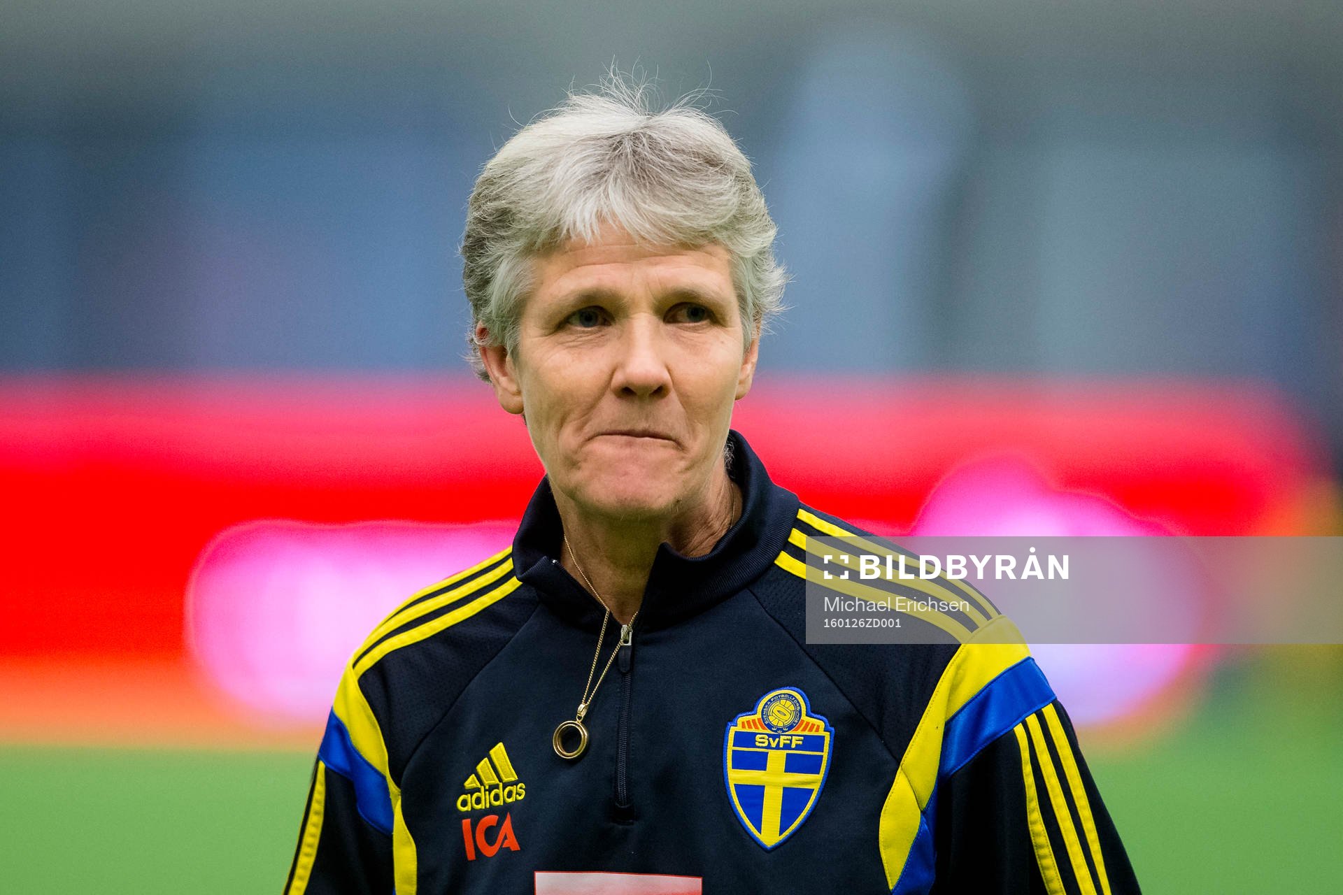 Sveriges förbundskapten Pia Sundhage