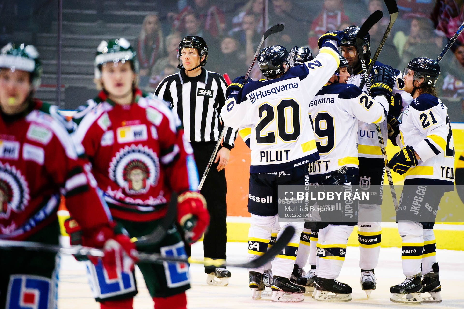 s Lawrence Pilut, Chris Abbott, Mattias Tedenby och