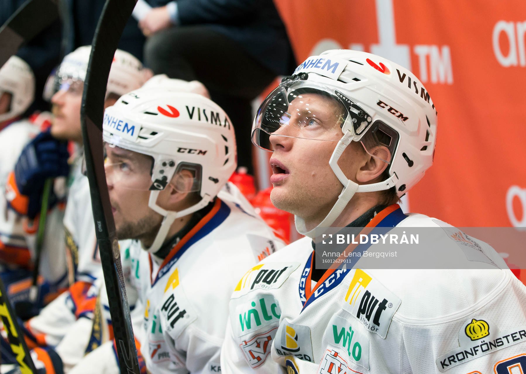 Växjös Richard Gynge deppar i båset