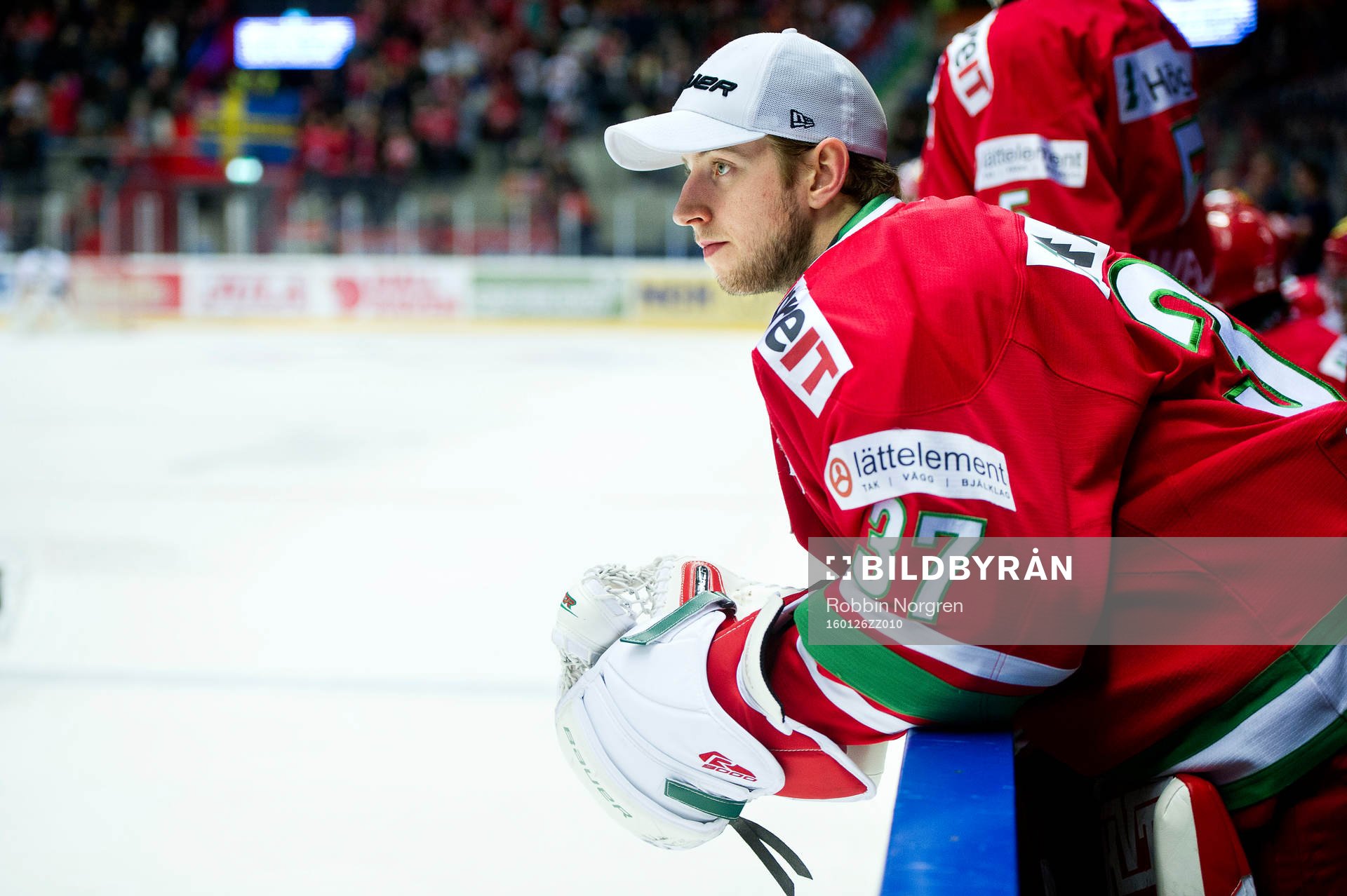 Modos målvakt Adam Reideborn
