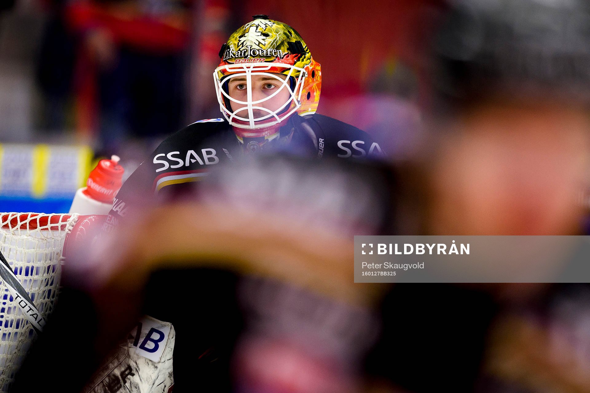 Luleås målvakt Joel Lassinantti