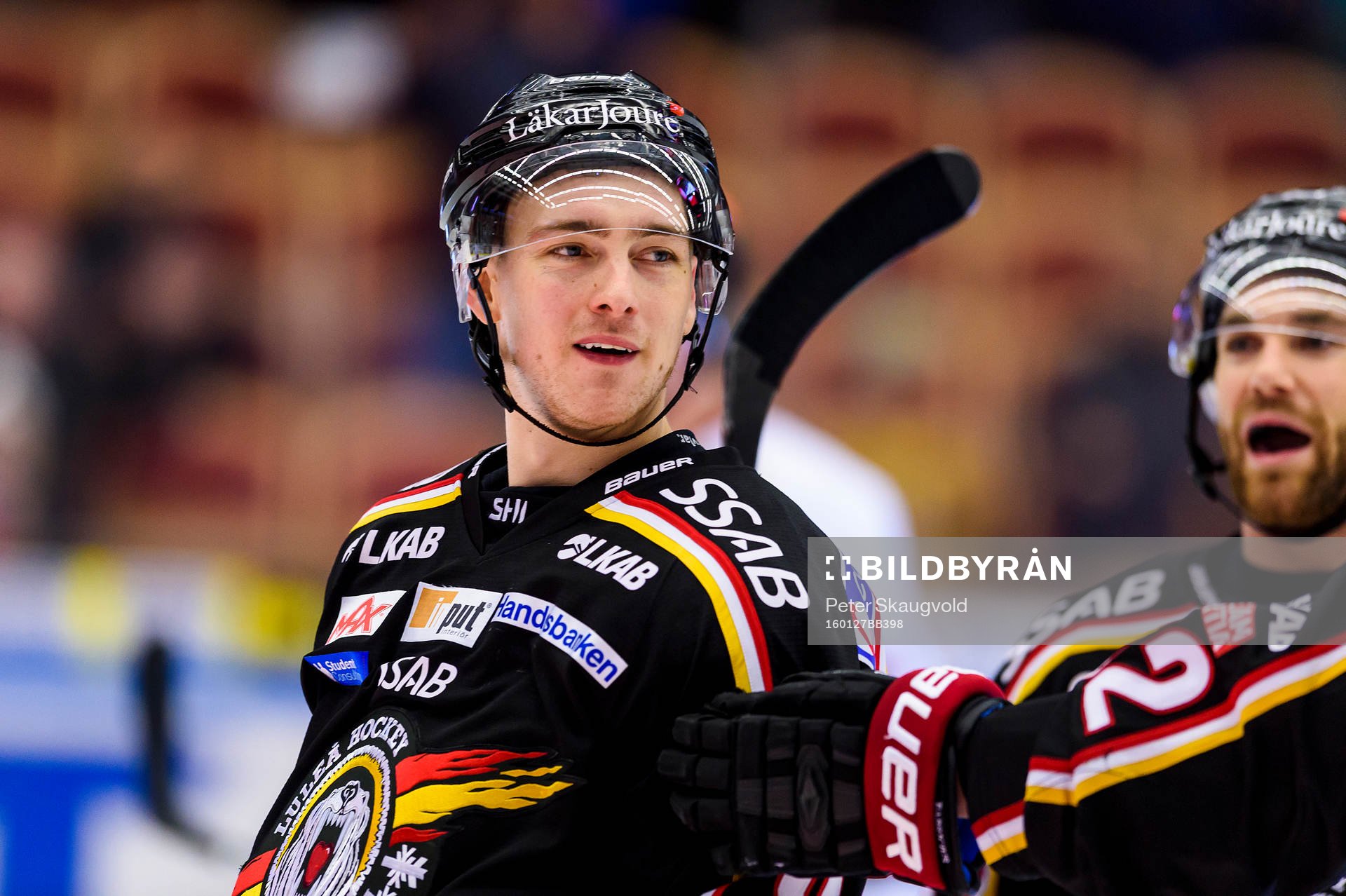 Luleås Johan Forsberg jublar