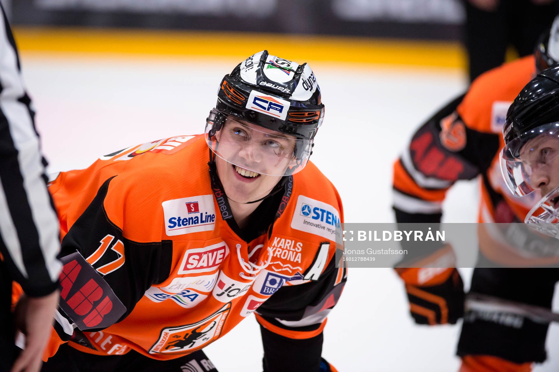 Karlskronas Joel Kellman vid en tekning