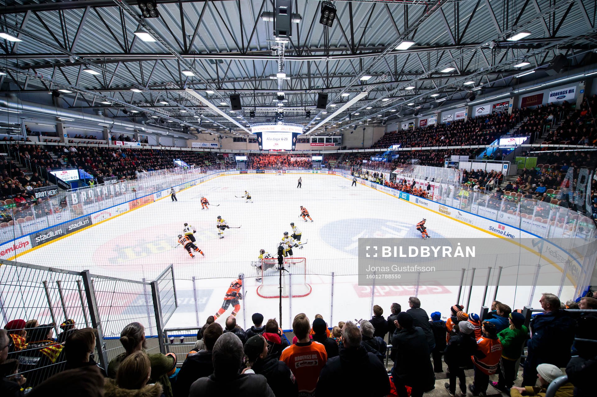 Översiktsbild på ABB Arena