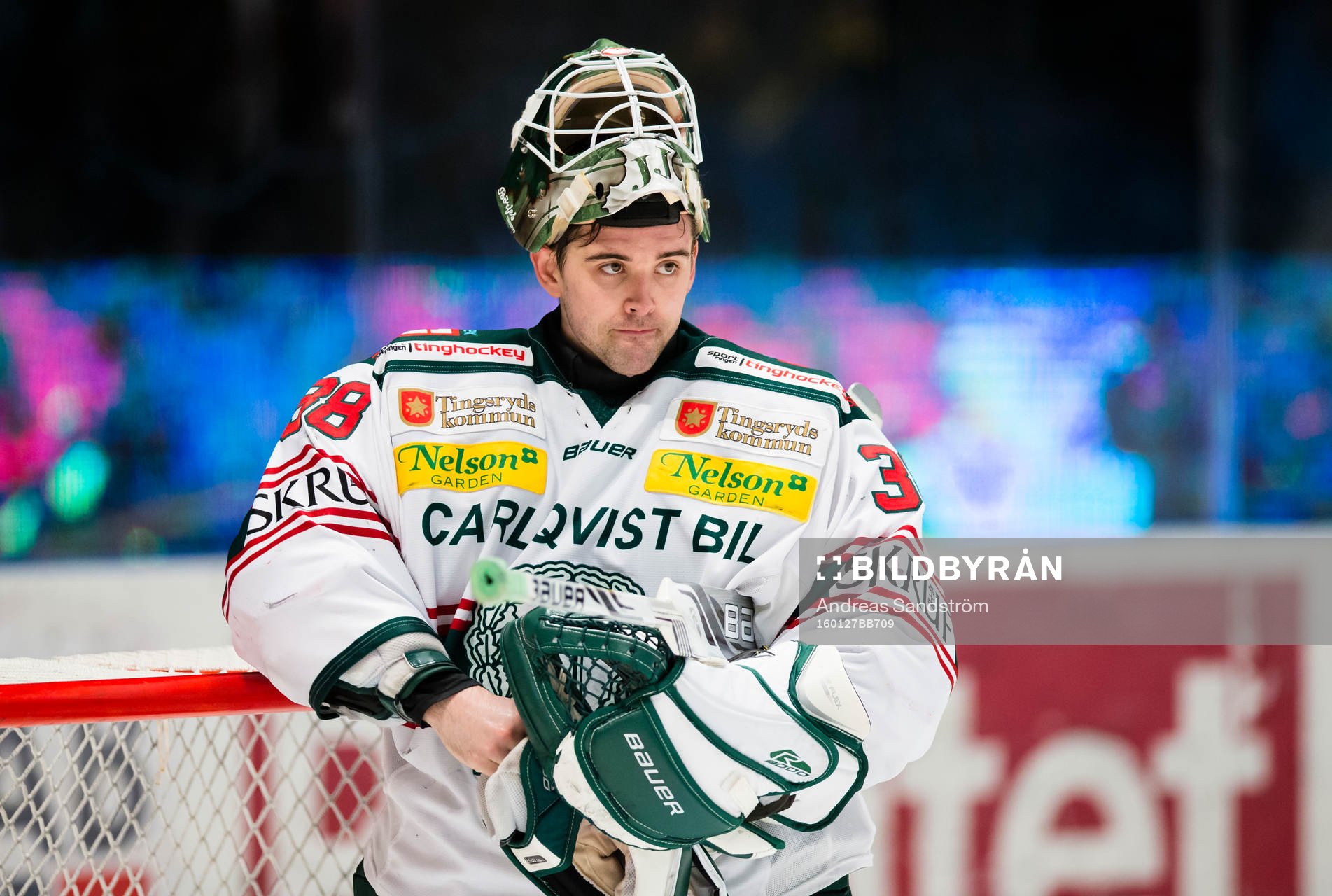 Tingsryds målvakt Johannes Jönsson