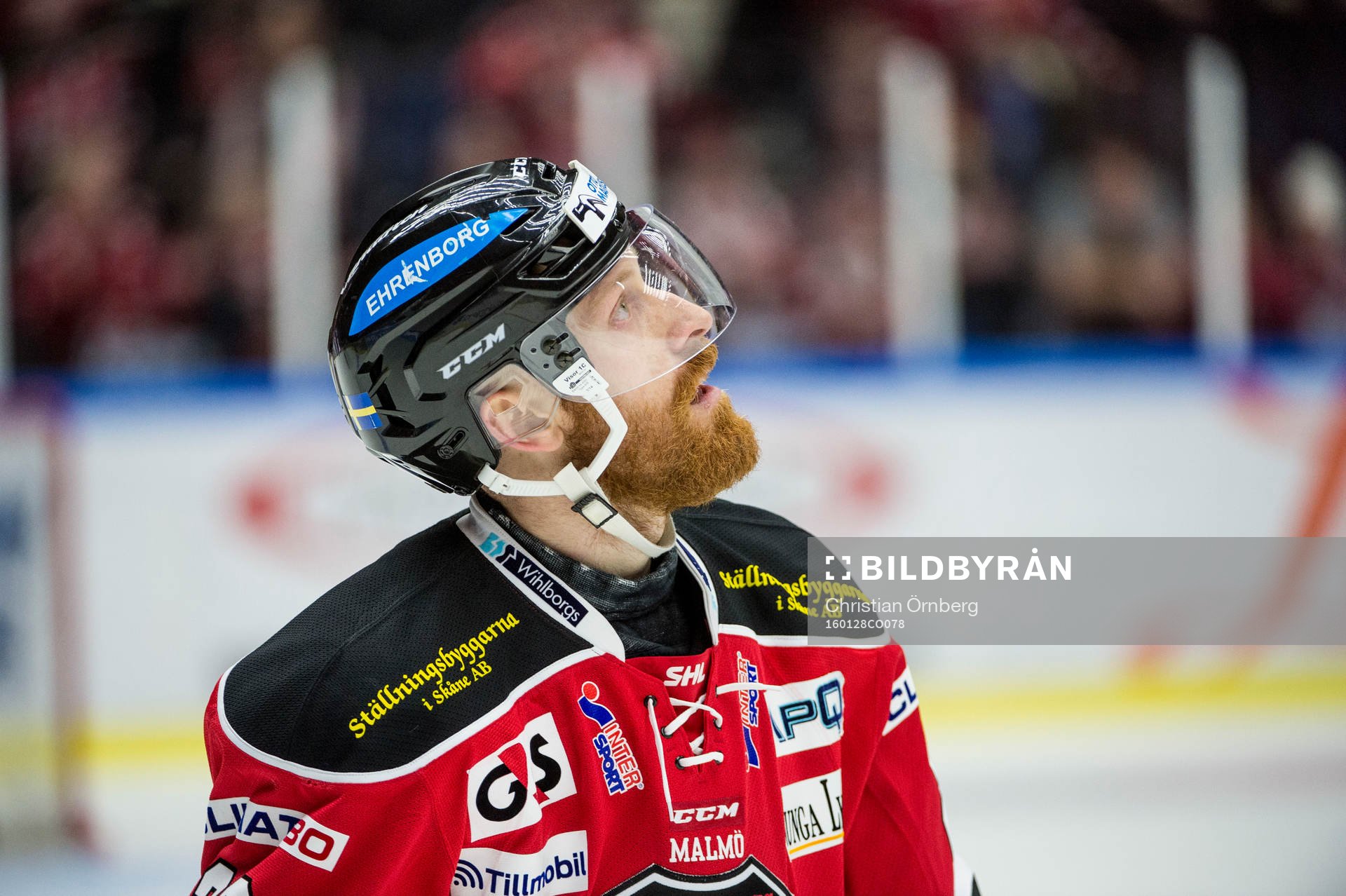 Malmö Redhawks Jens Olsson deppar