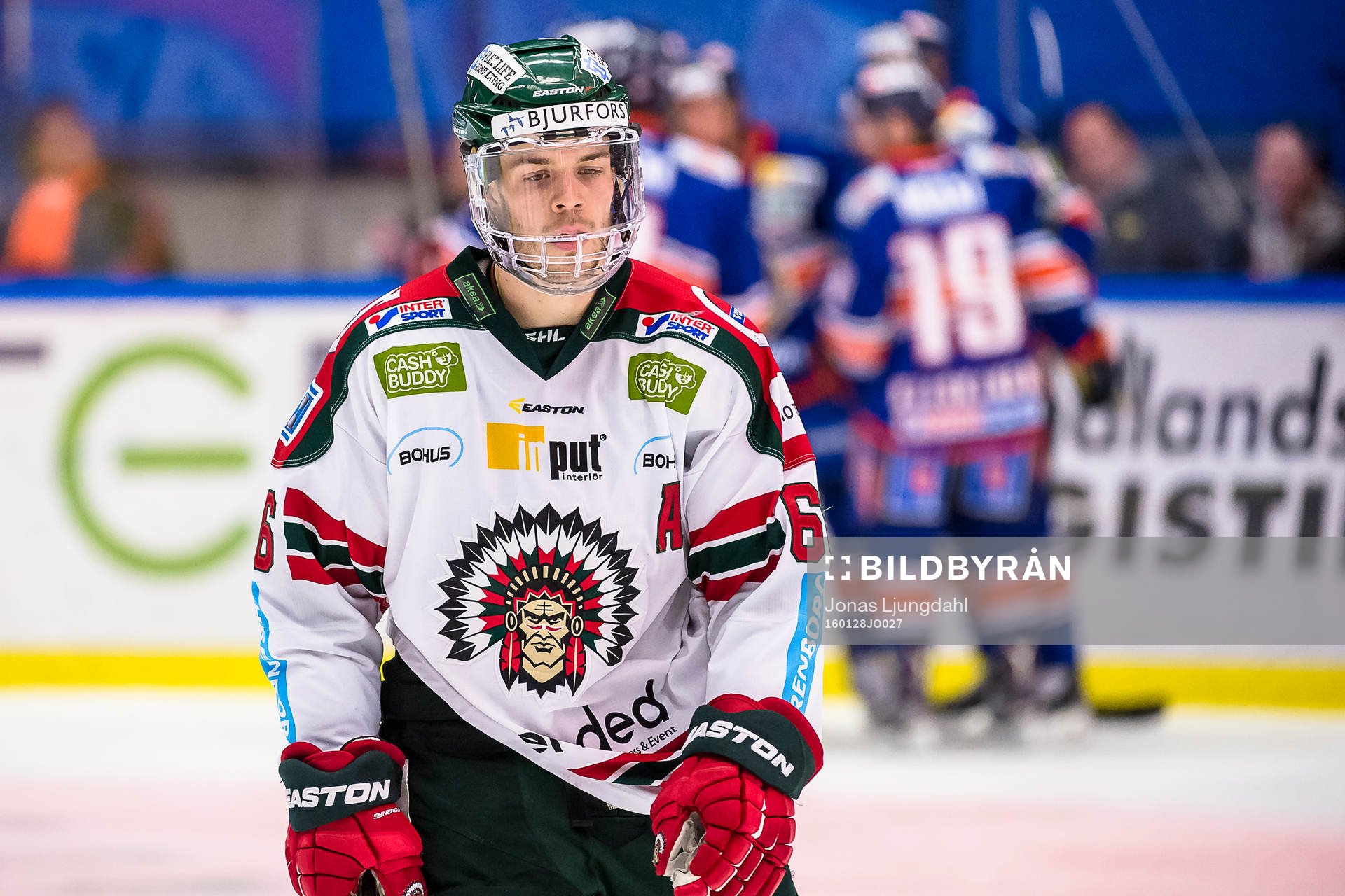 Frölundas Oscar Fantenberg deppar