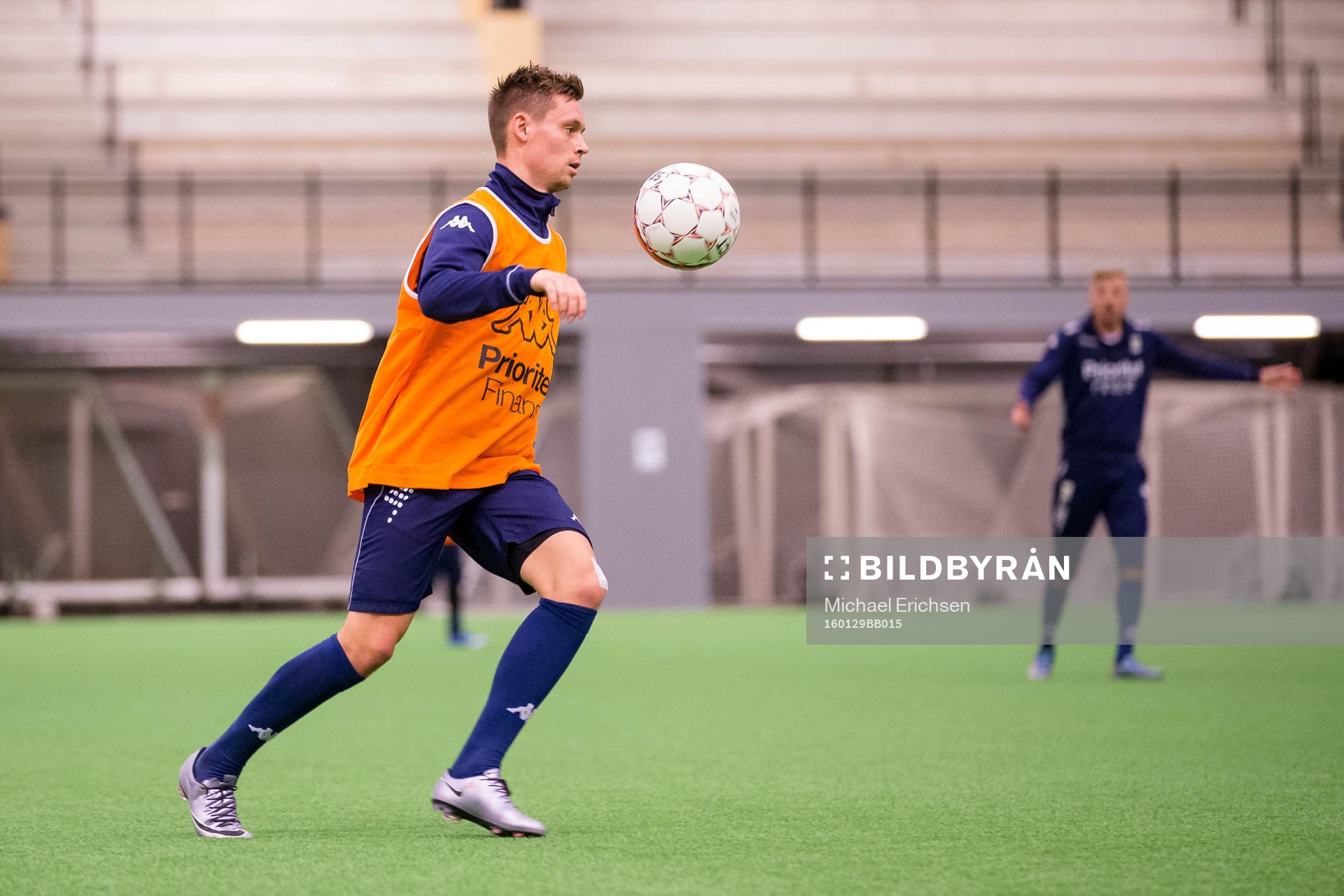 IFK Göteborgs Jakob Ankersen under en träning med IFK Göteborg den 29 januari 2016 i Göteborg.
