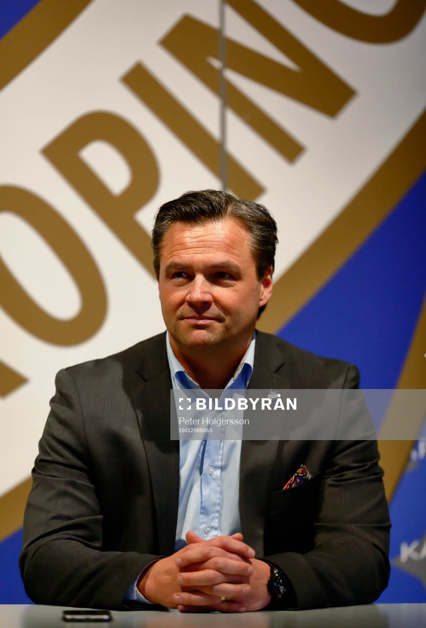 Nya Idrottsparken Norrköpings ordförande Peter Hunt