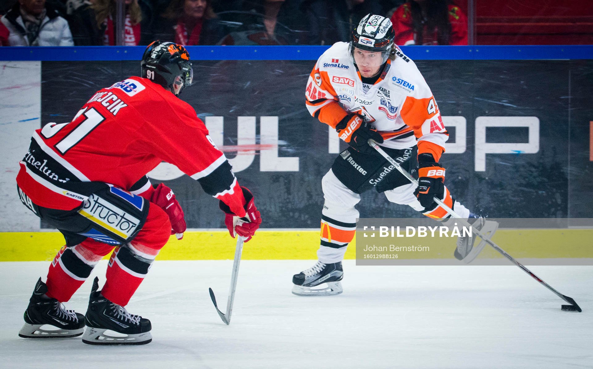 Karlskronas Filip Cruseman mot Örebros Jakub Krejcik