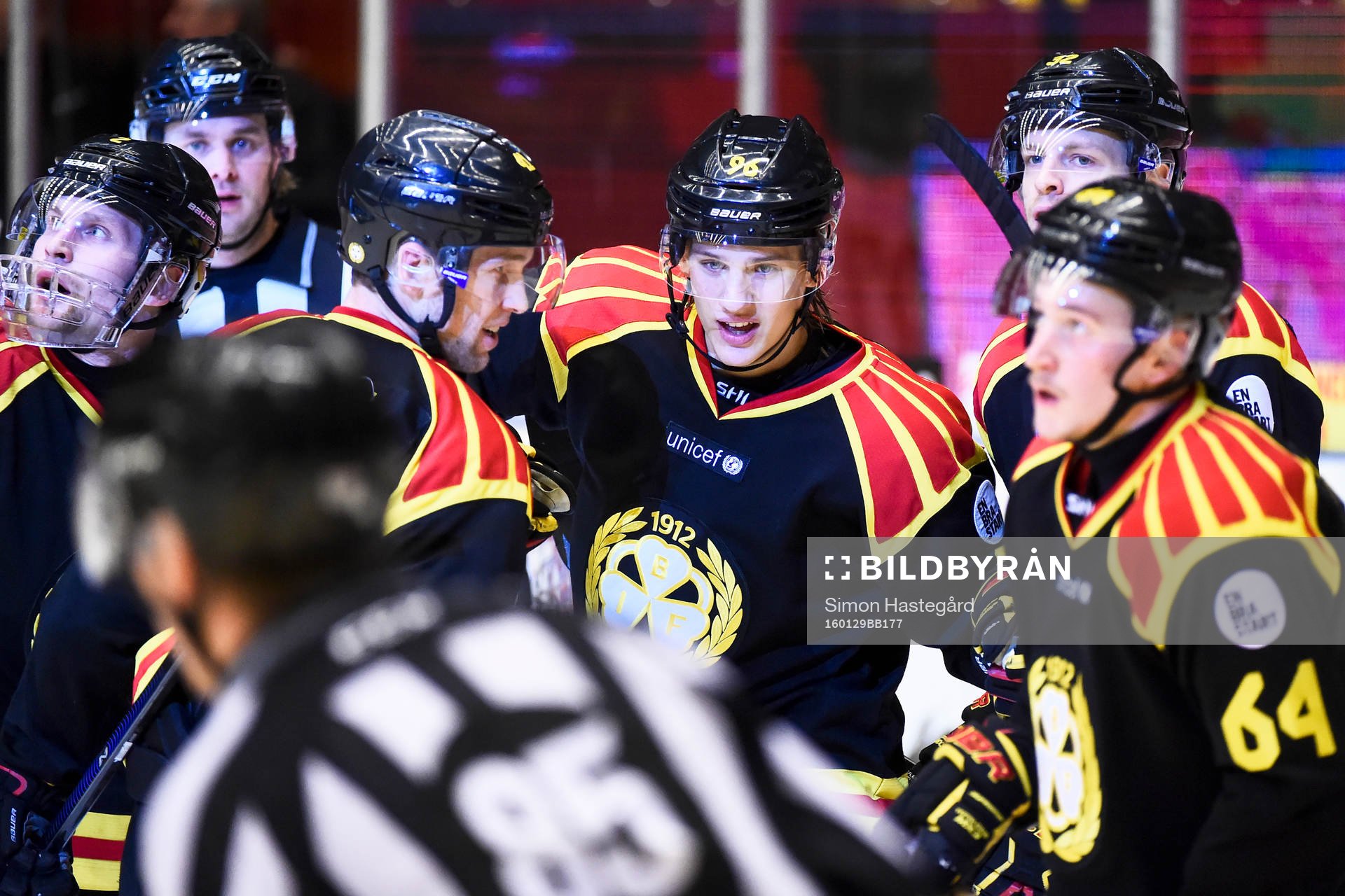Brynäs Oskar Lindblom jublar