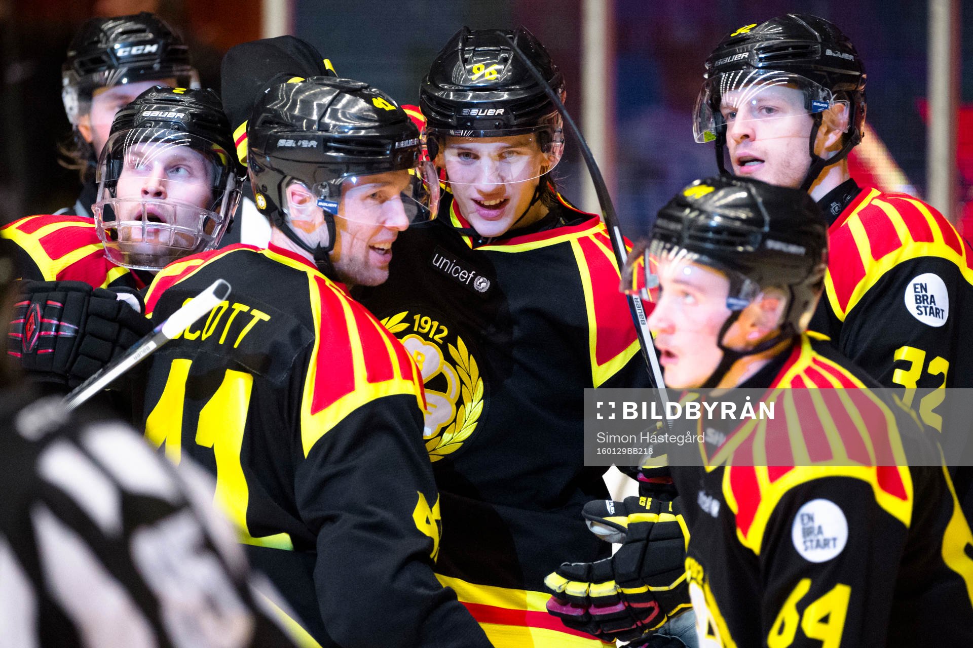 Brynäs Petr Vrana , Greg Scott , Oskar Lindblom , Jonathan