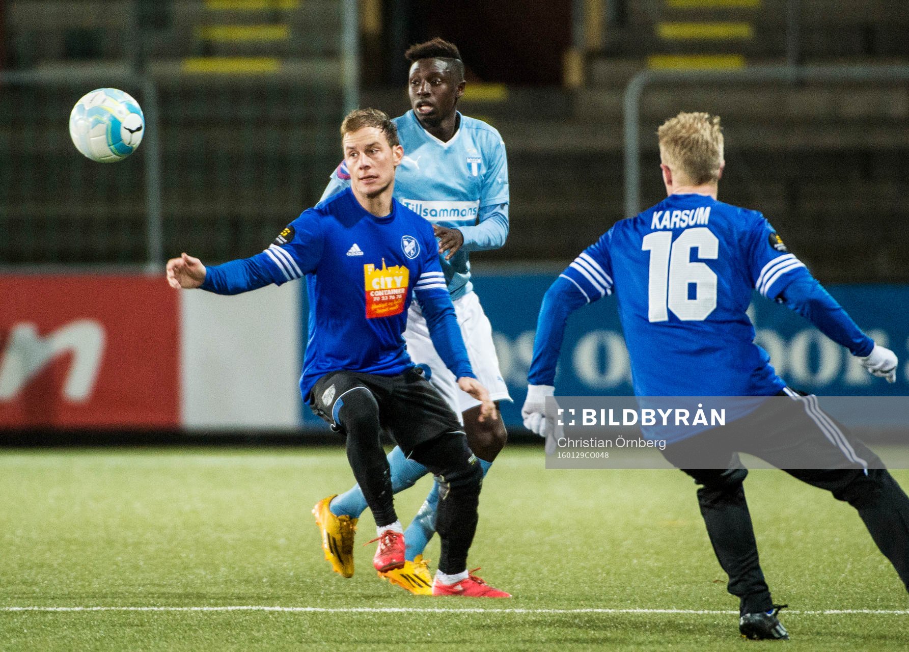 Fremad Amagers Morten Rasmussen och Kristian Karsum mot