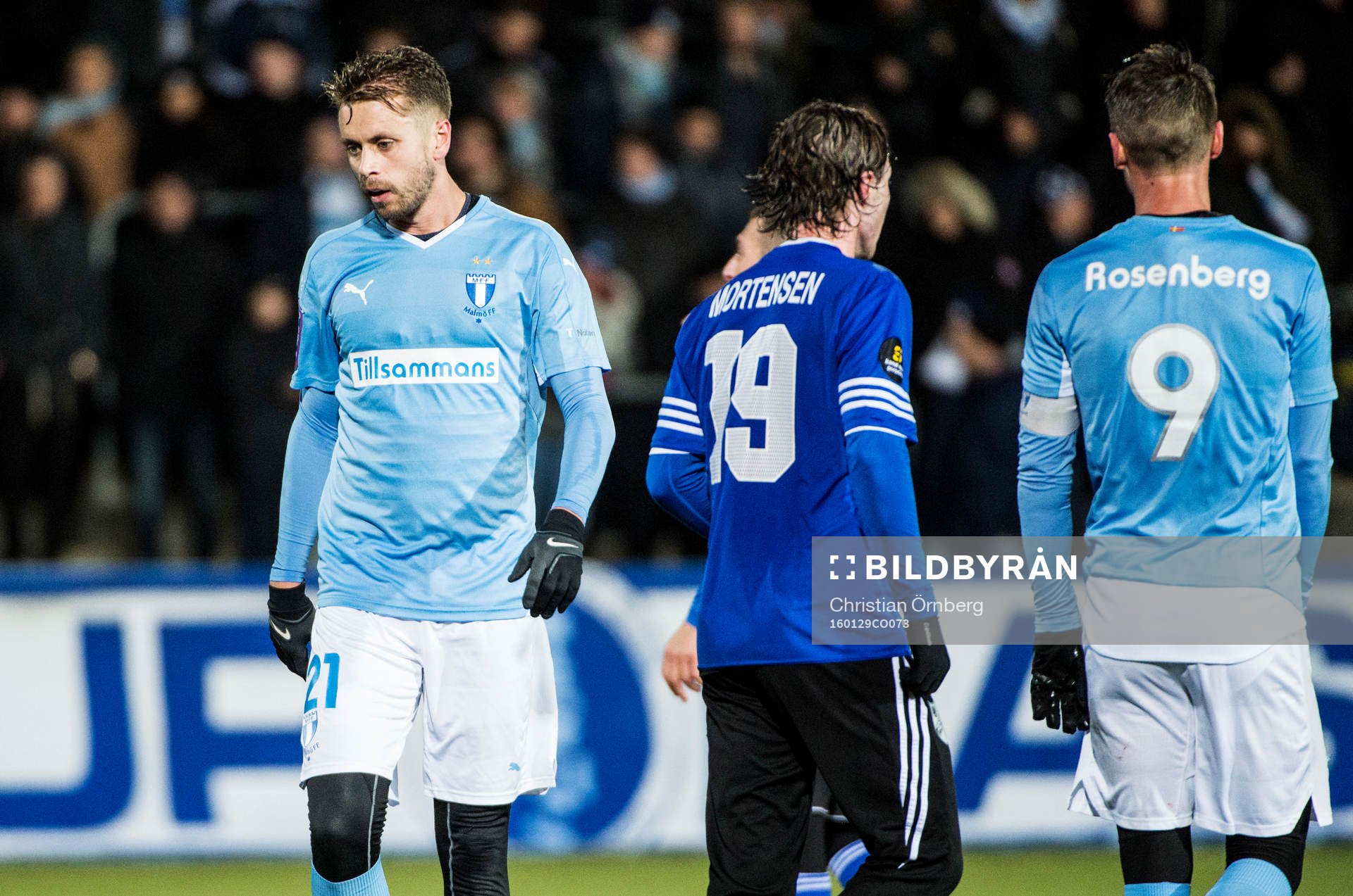 Malmös Kári Árnason och Markus Rosenberg och Fremad