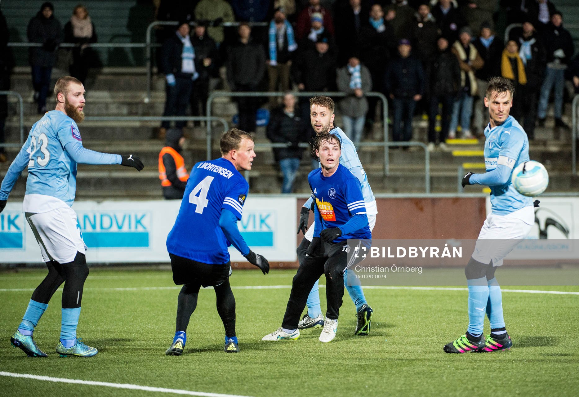 Malmös Jo Inge Berget, Kári Árnason och Markus Rosenberg