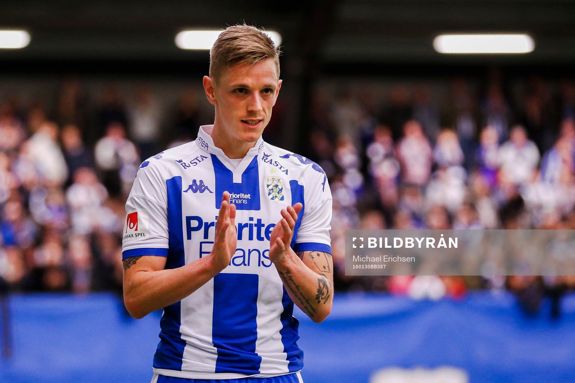 IFK Göteborgs Sören Rieks deppar