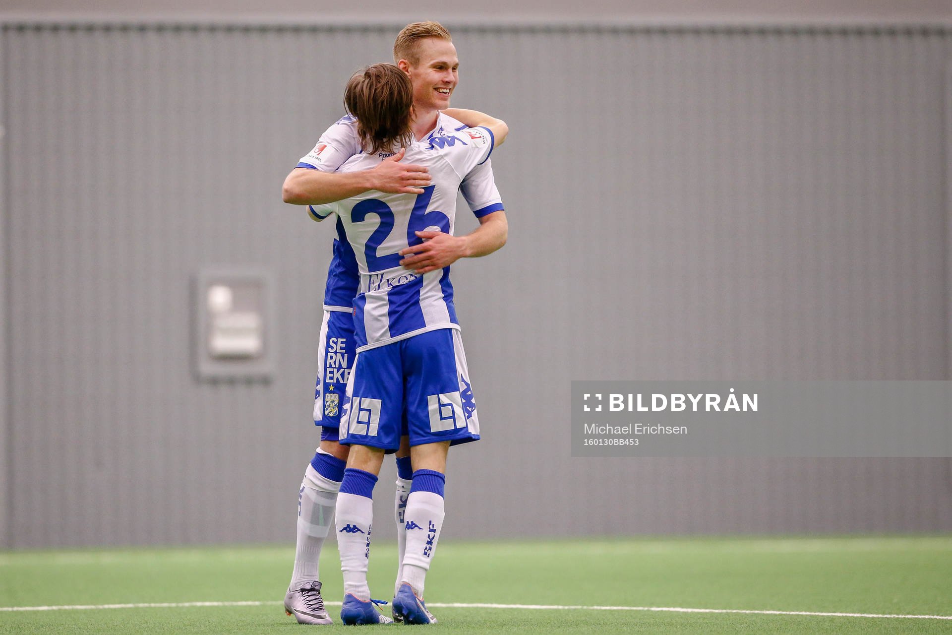 IFK Göteborgs Gustav Engvall jublar