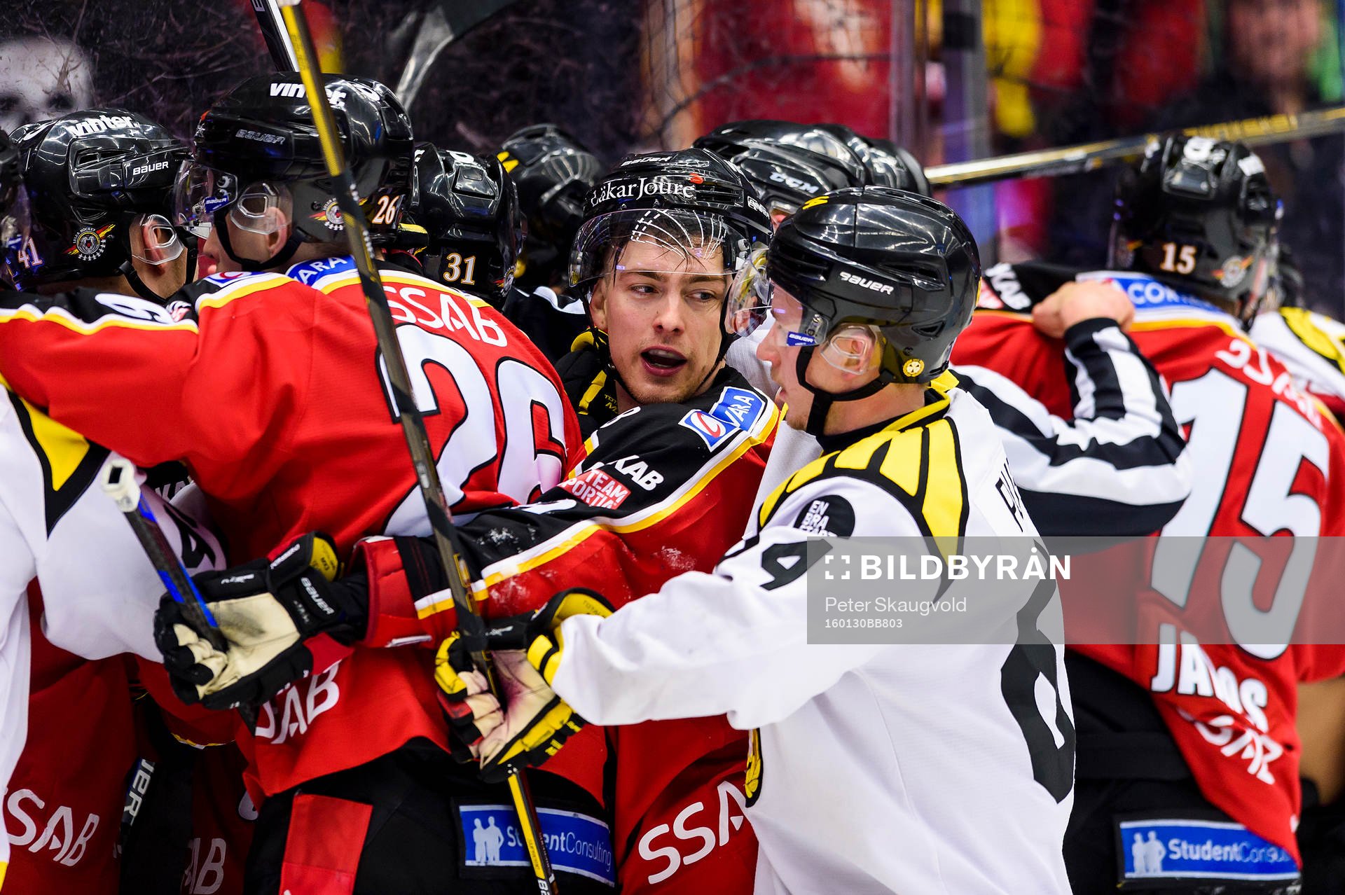 Luleås Johan Forsberg och Brynäs Jonathan Pudas