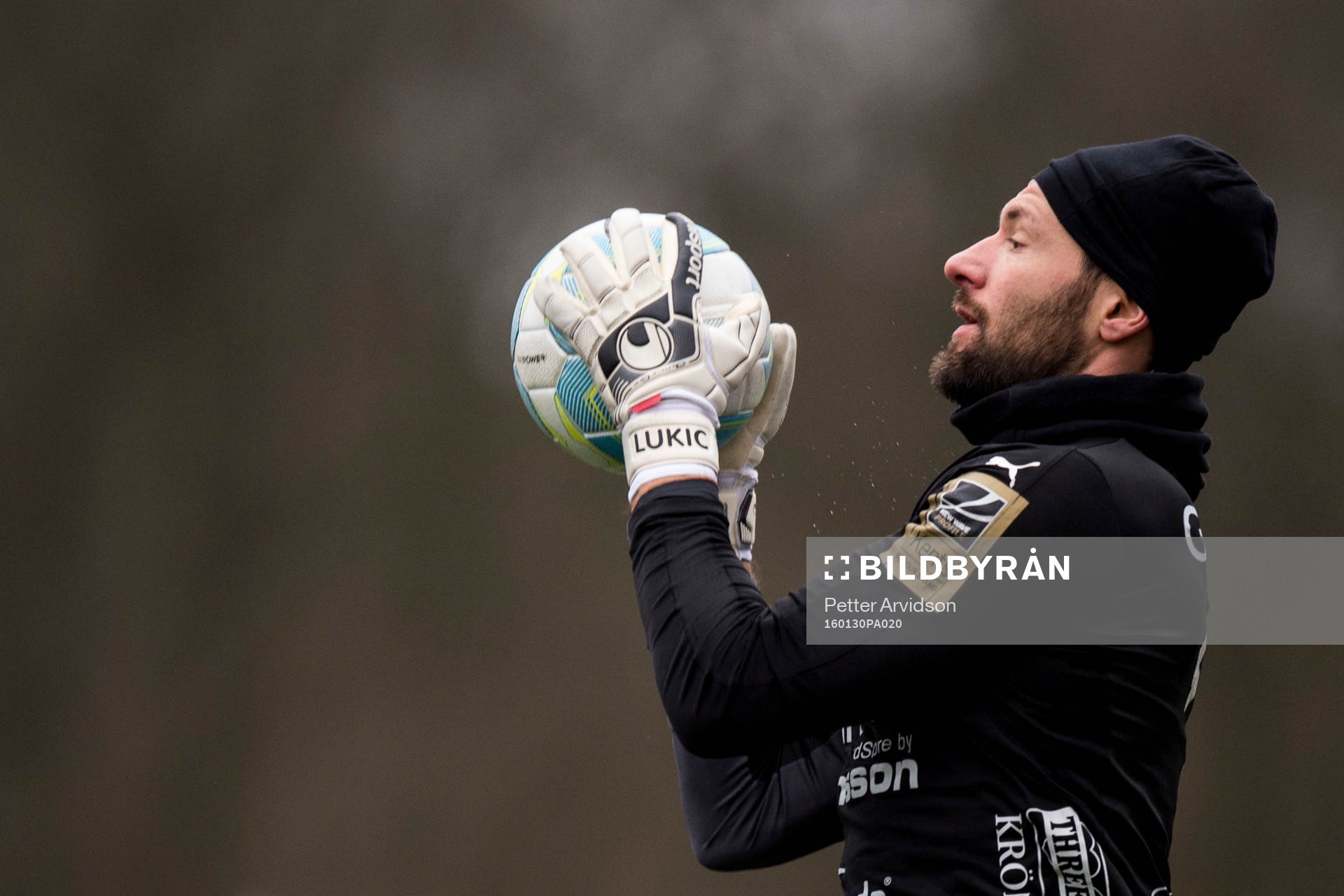 Halmstads målvakt Stojan Lukic