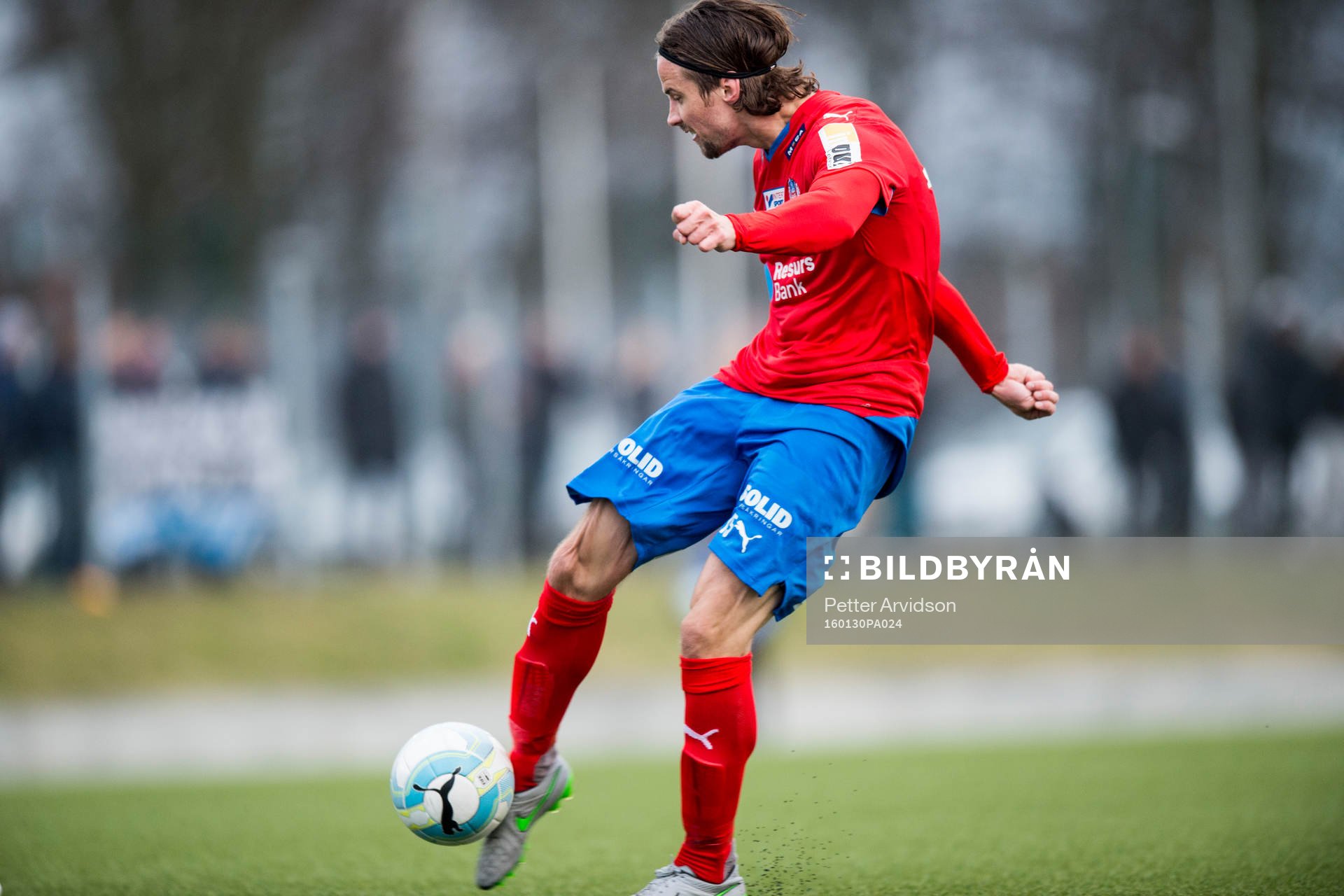 Helsingborgs Linus Hallenius skjuter in 3-0