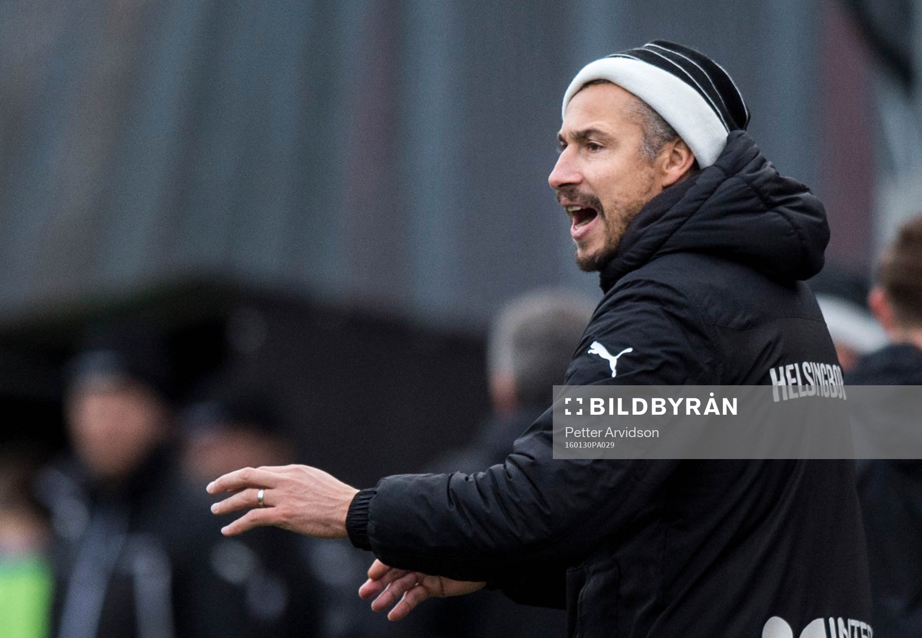 Helsingborgs manager Henrik Larsson
