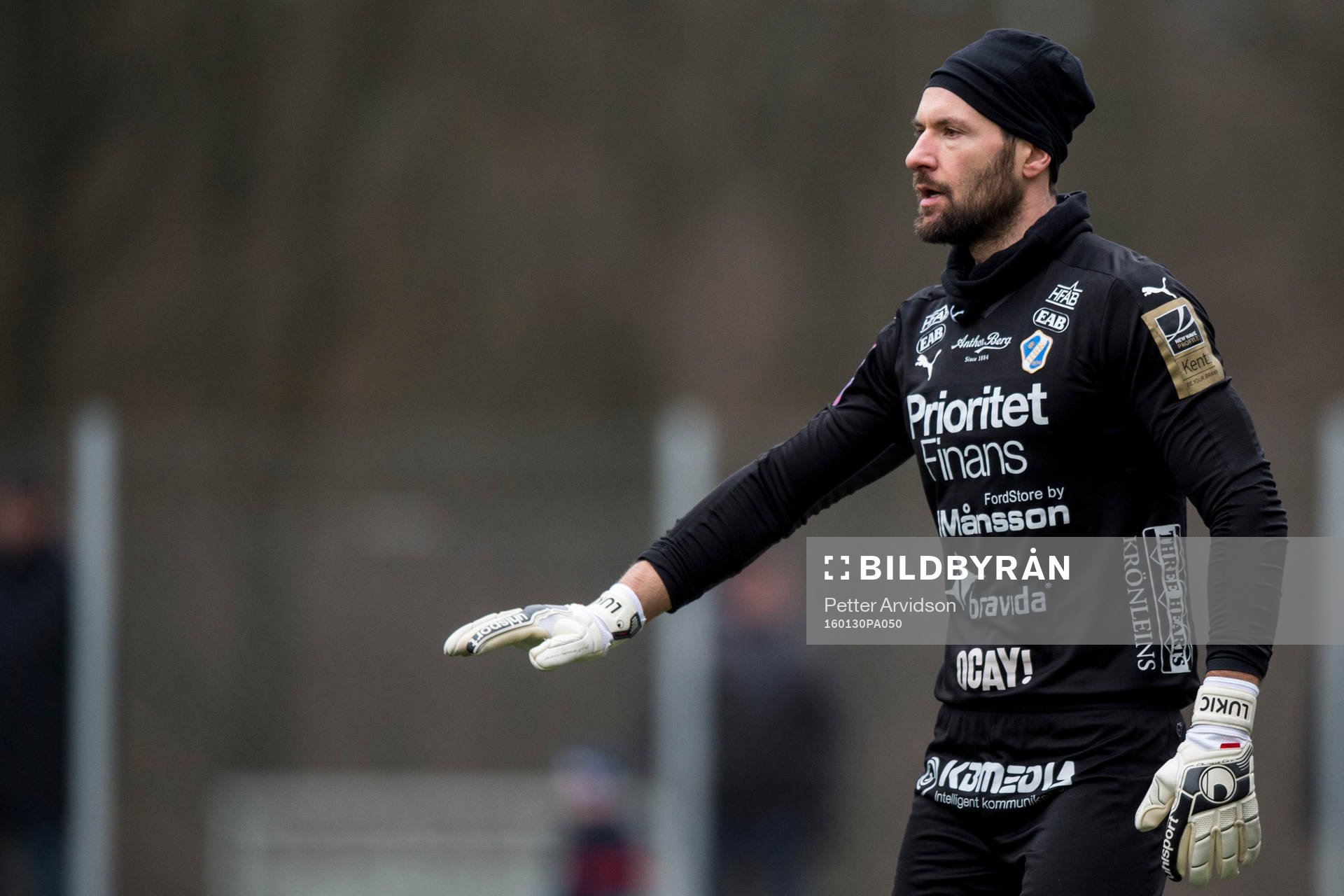 Halmstads målvakt Stojan Lukic