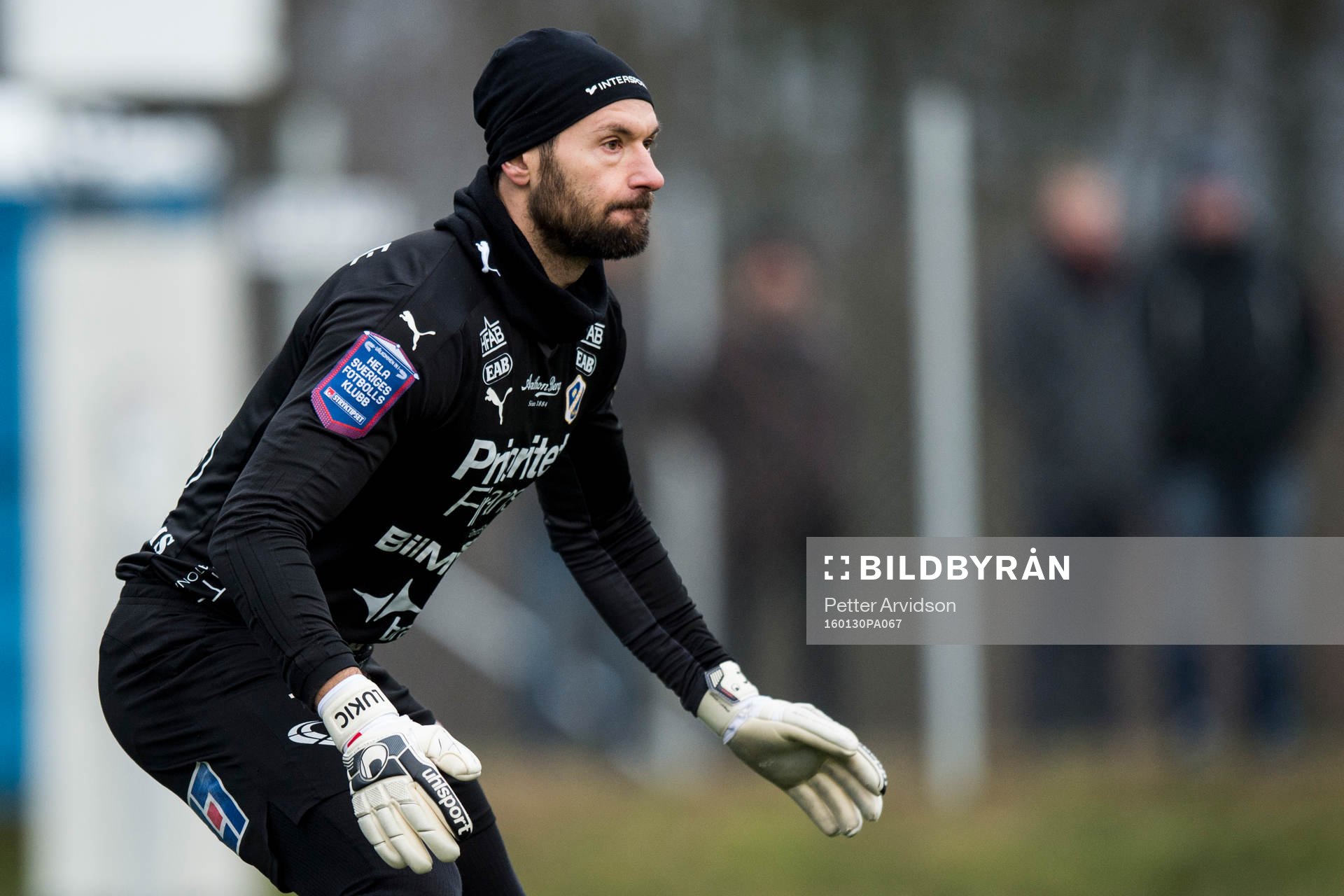 Halmstads målvakt Stojan Lukic