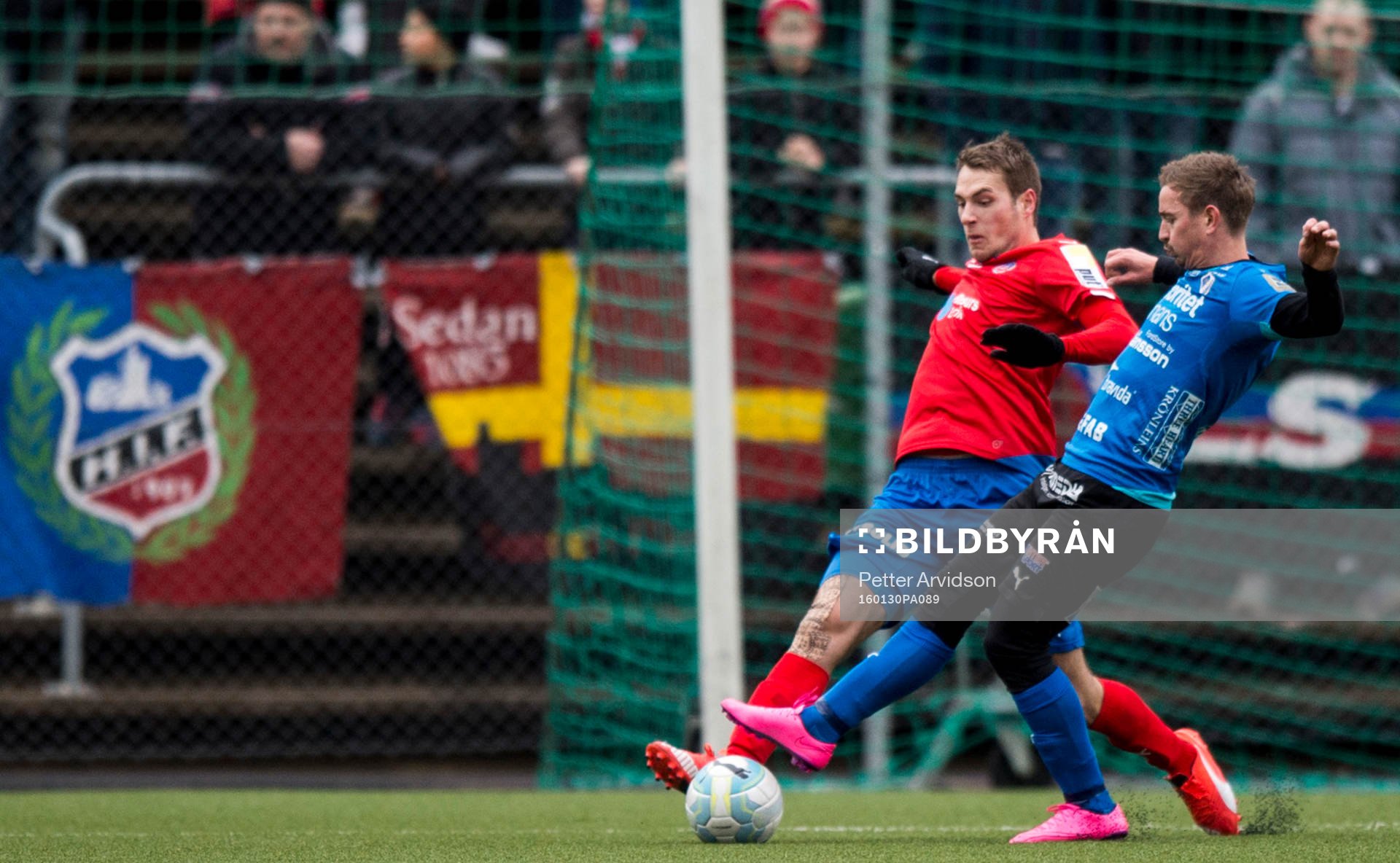 Helsingborgs Frederik Helstrup och Halmstads