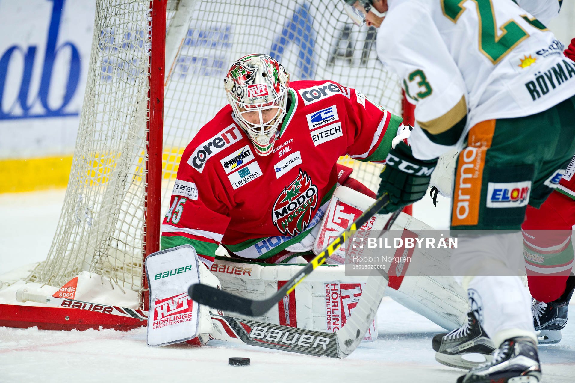 Modos målvakt Jonatan Bjurö