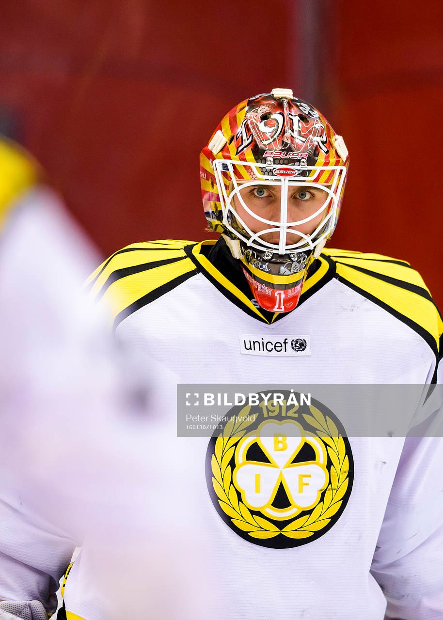 Brynäs målvakt Felix Sandberg