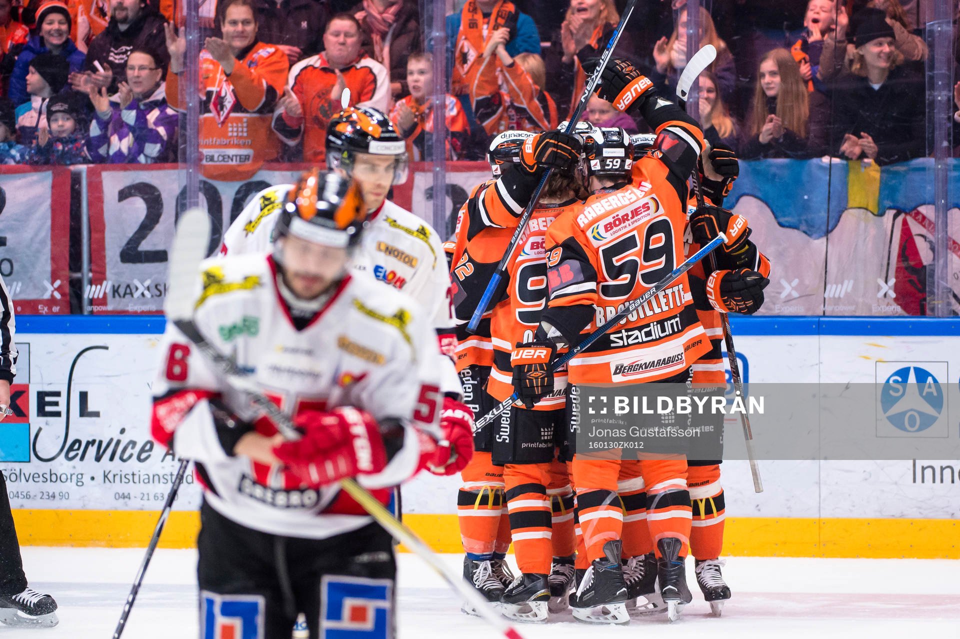 Karlskronas Joachim Rohdin har gjort 1-0