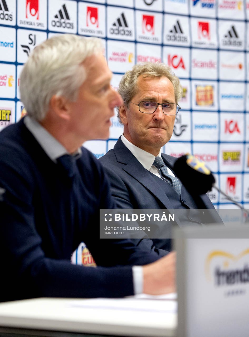 Förbundskapten Erik Hamrén