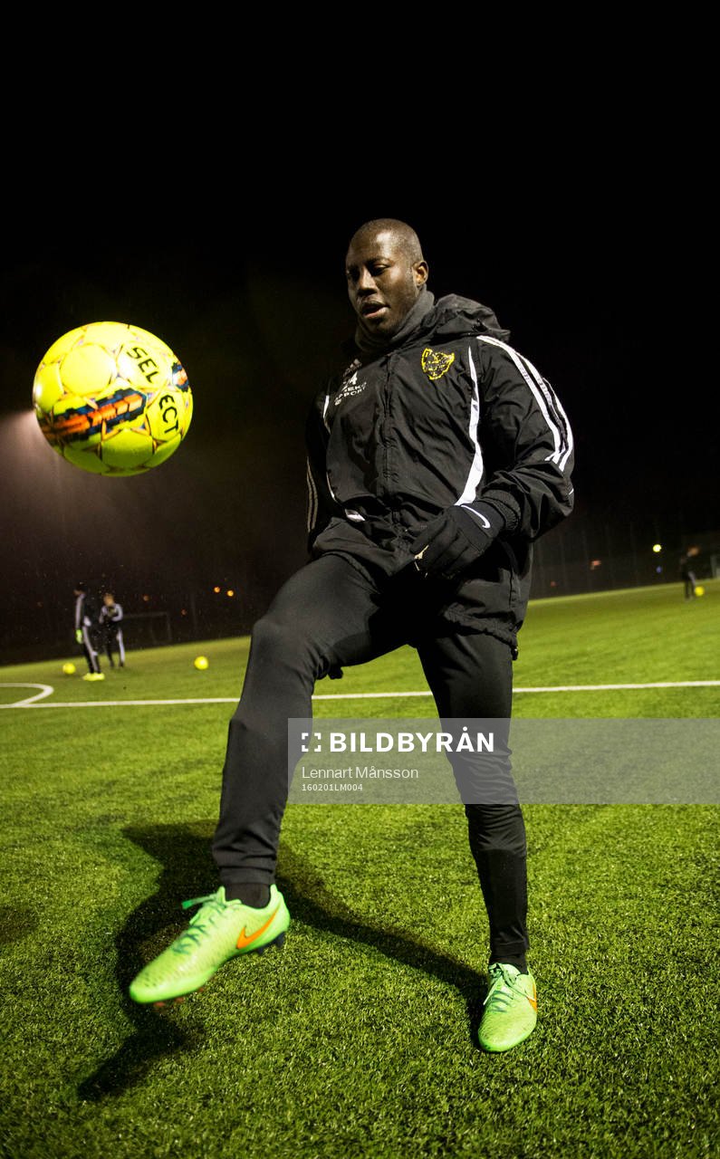 IFK Hässleholms nyförvärv Michael Mike Ayebaife