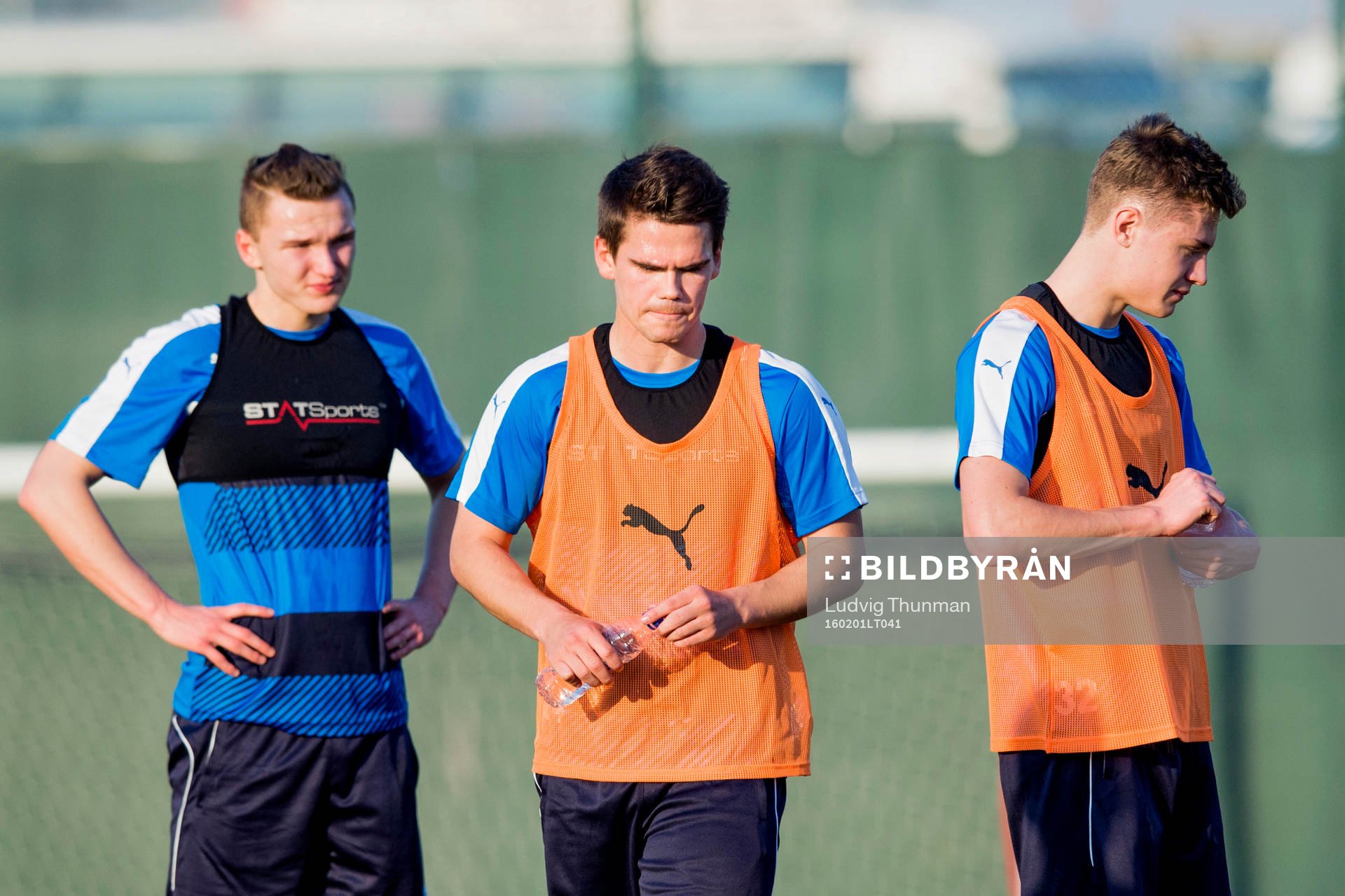 Malmö FFs Piotr Johansson, Vidar Örn Kjartansson, Teddy