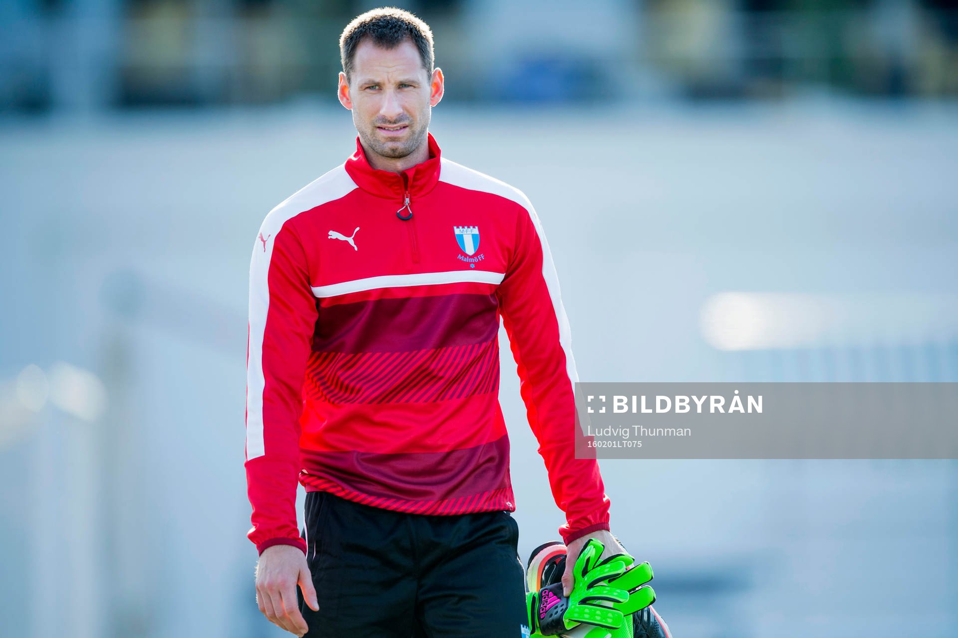 Malmö FFs målvakt Johan Wiland