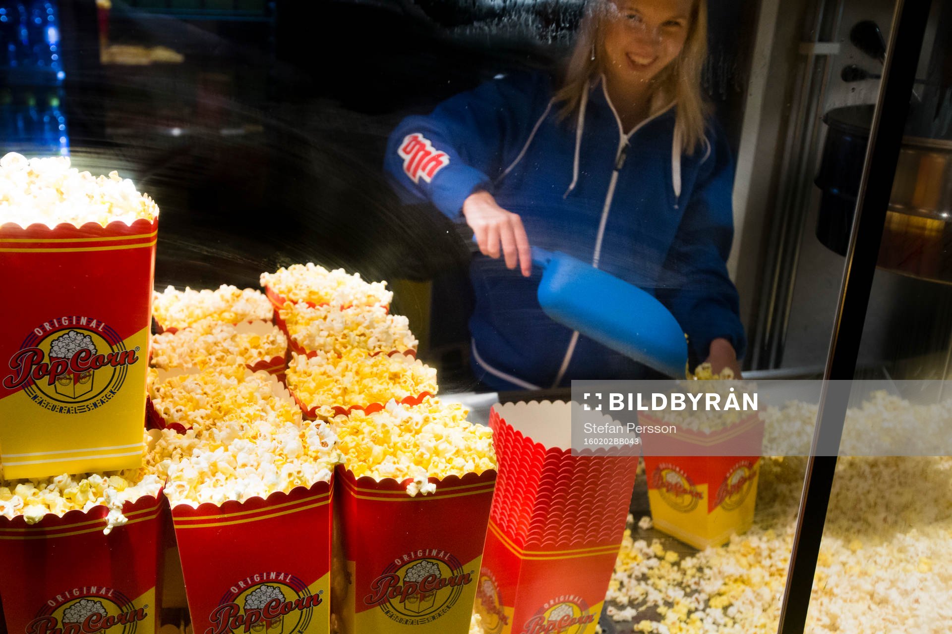 Popcornförsäljning