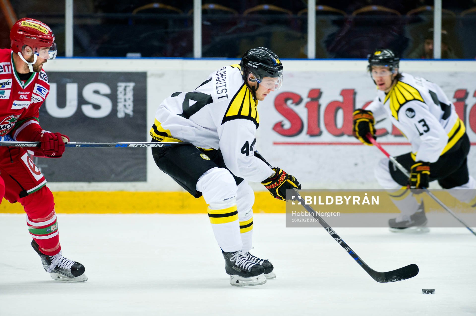 Modos Noah Welch och Brynäs Jacob Blomqvist och Sondre