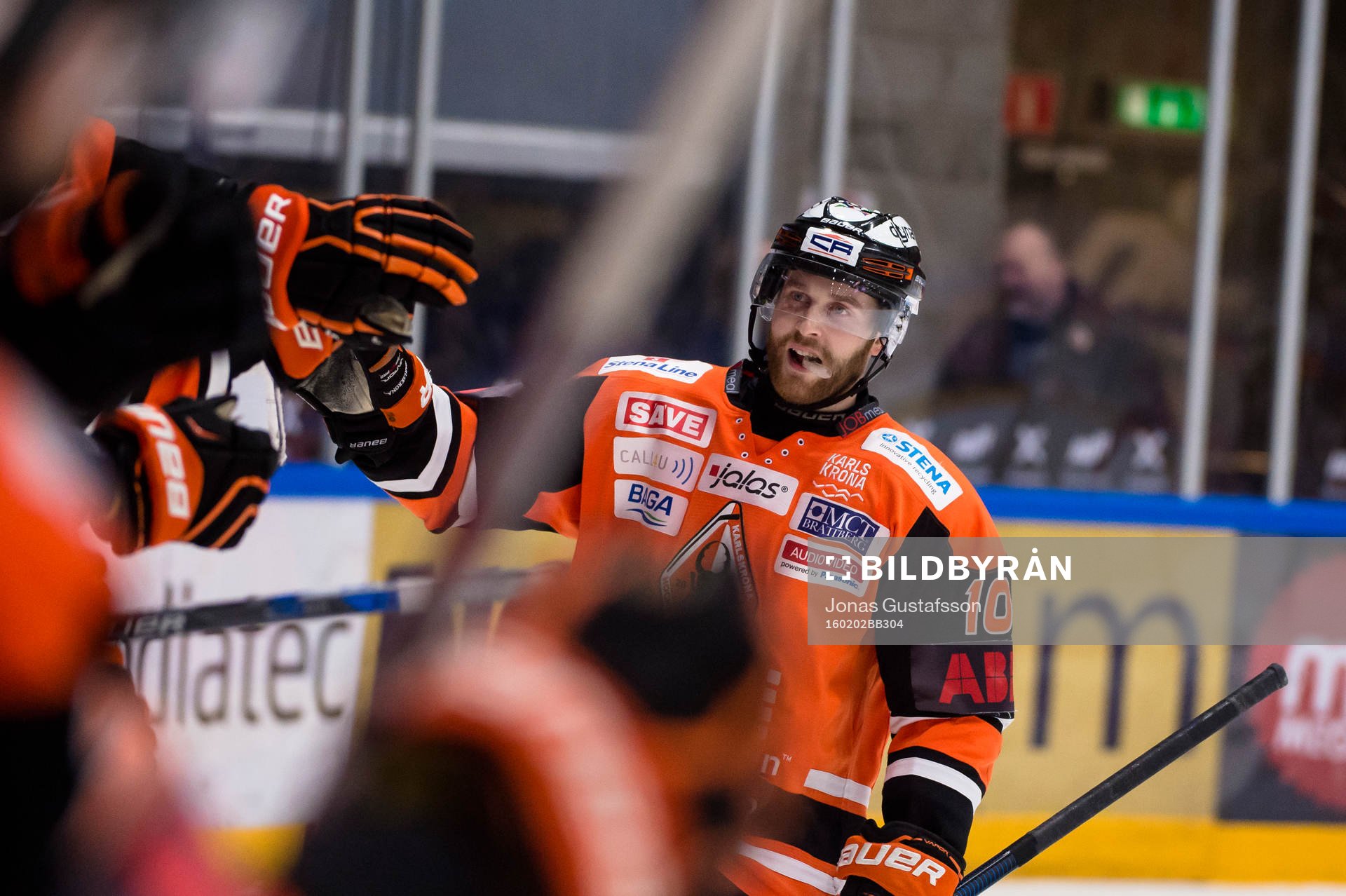 Karlskronas Mattias Guter jublar