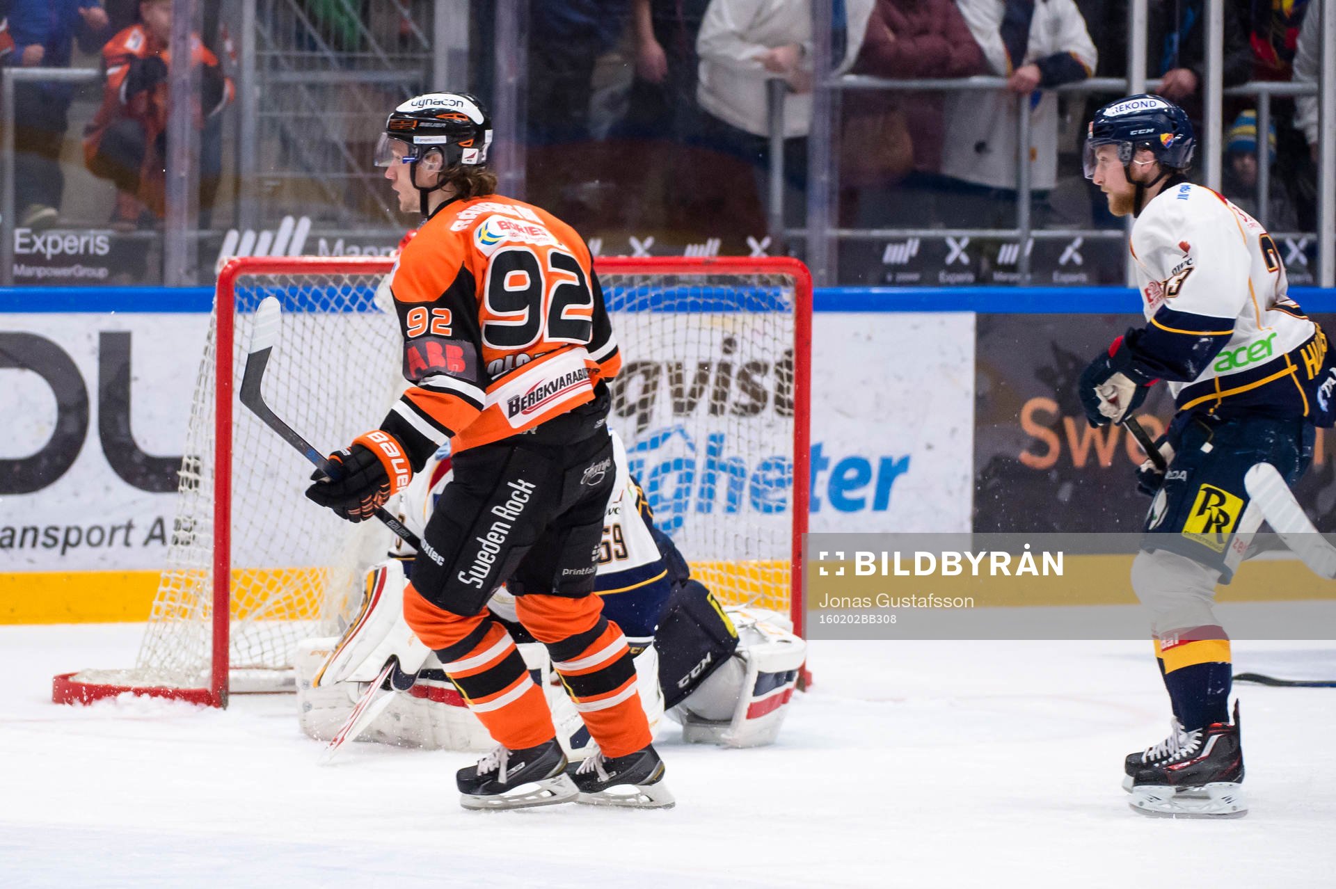 Karlskronas Jesper Olofsson jublar