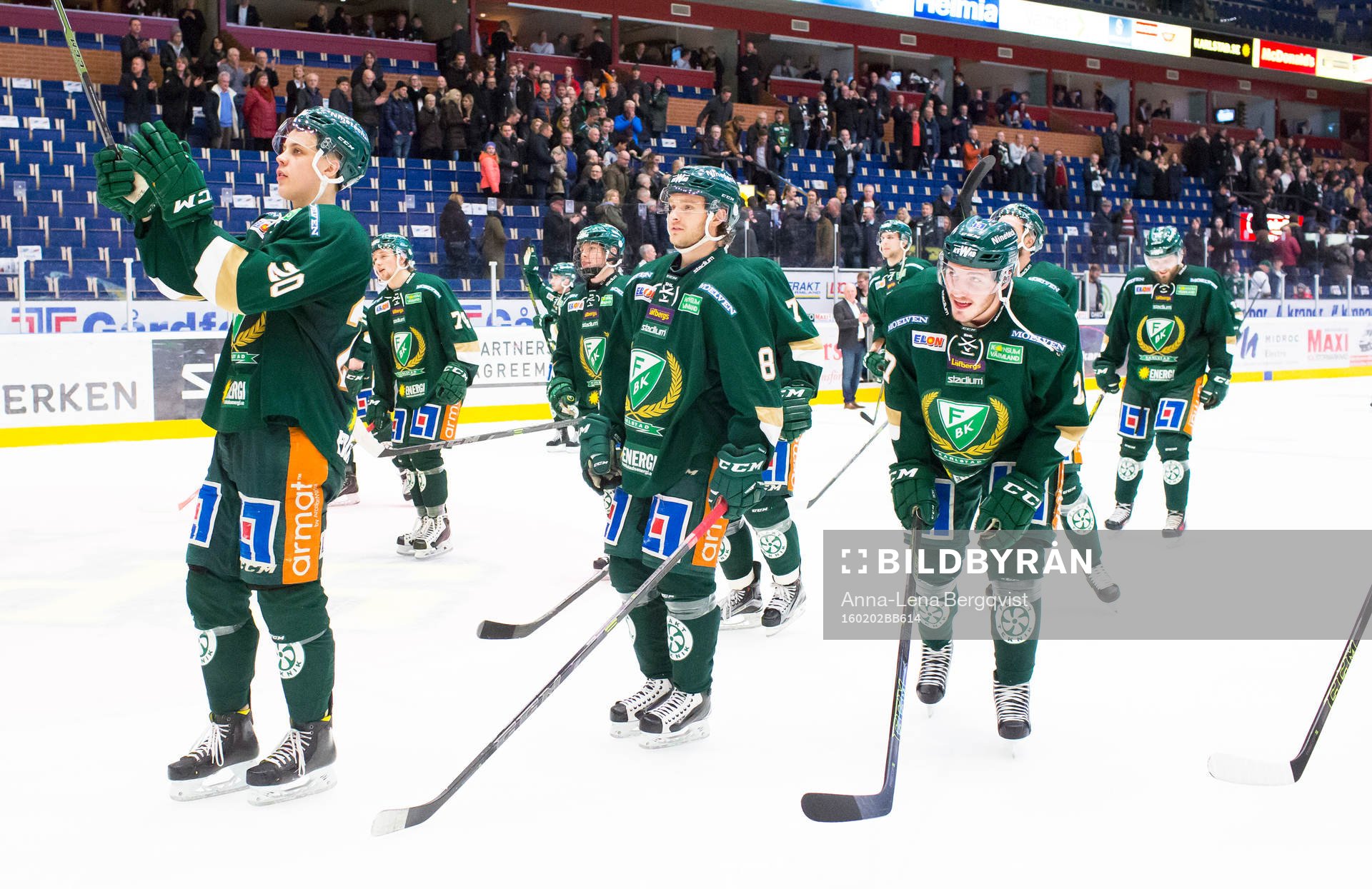 Färjestads Joel Eriksson E, Johan Olofsson, John Persson
