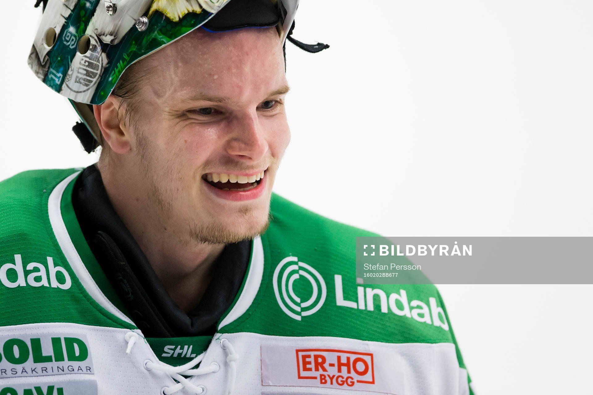 Rögles målvakt Oscar Dansk jublar