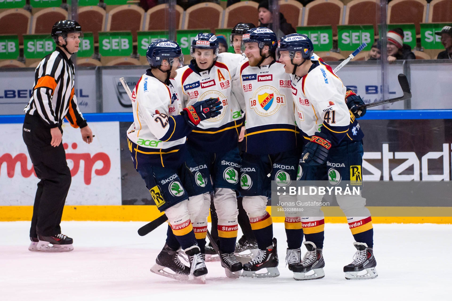 Djurgårdens Linus Hultström har gjort 6-5 till